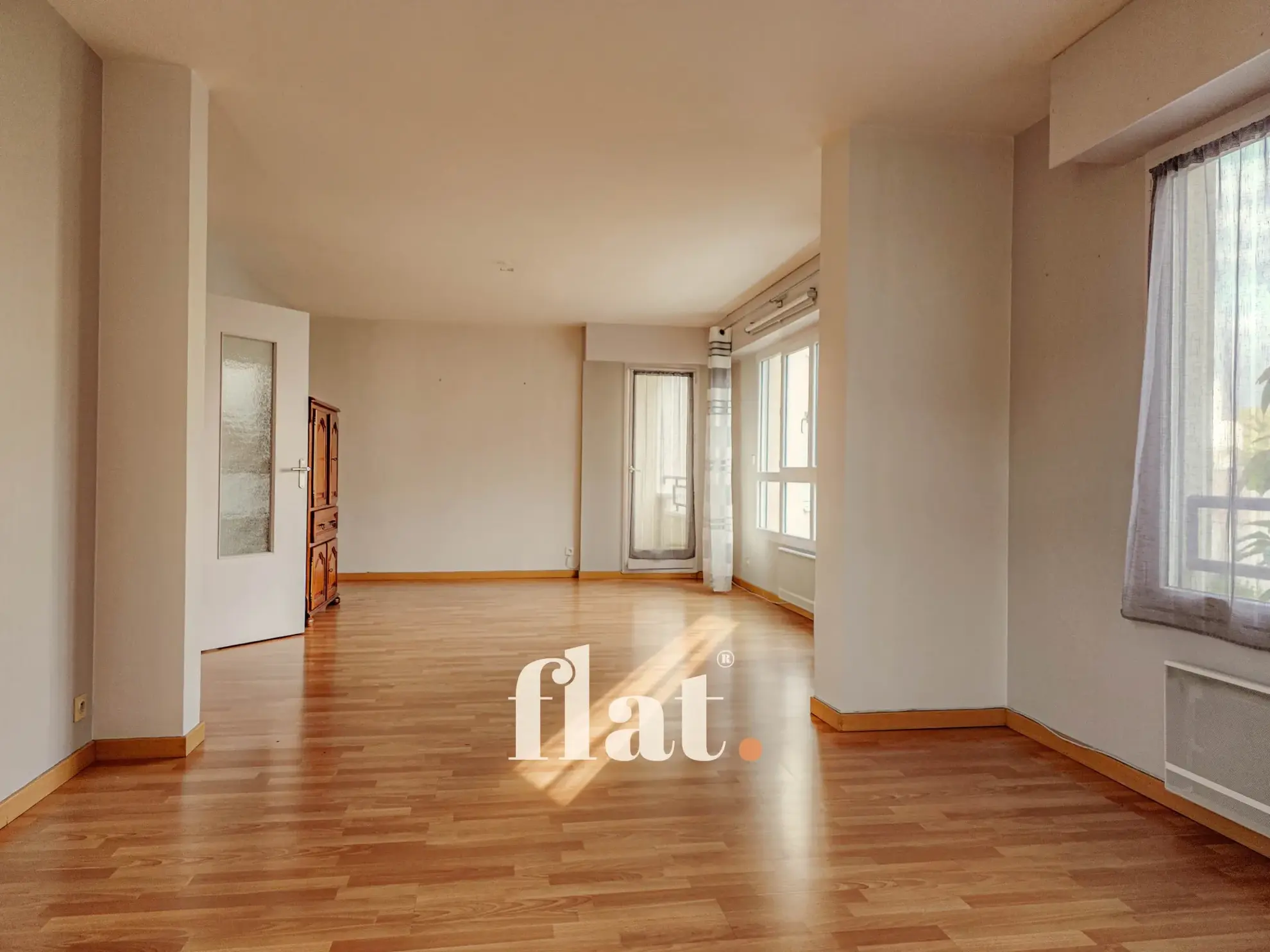 Appartement T3/T4 de 88 m2 avec garage à Nantes, secteur Beauséjour 