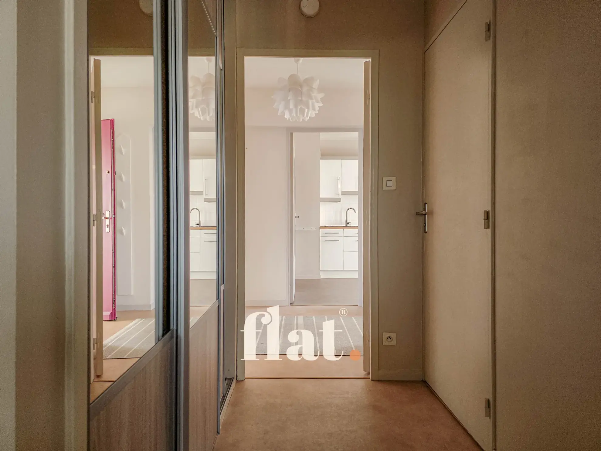 Appartement T3/T4 de 88 m2 avec garage à Nantes, secteur Beauséjour 
