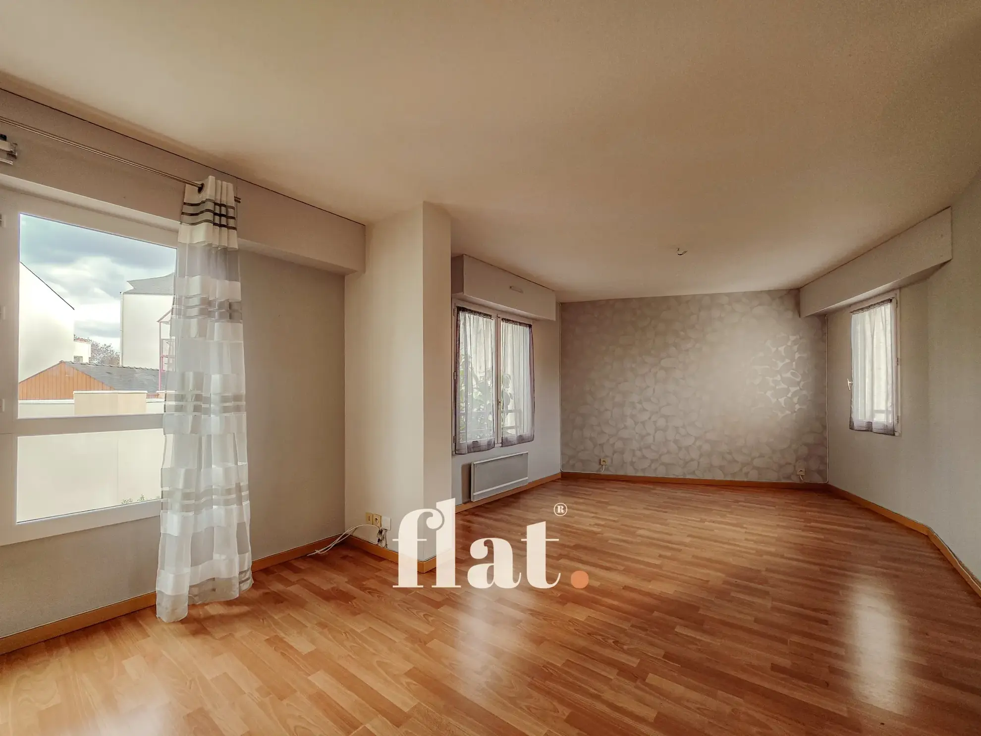 Appartement T3/T4 de 88 m2 avec garage à Nantes, secteur Beauséjour 