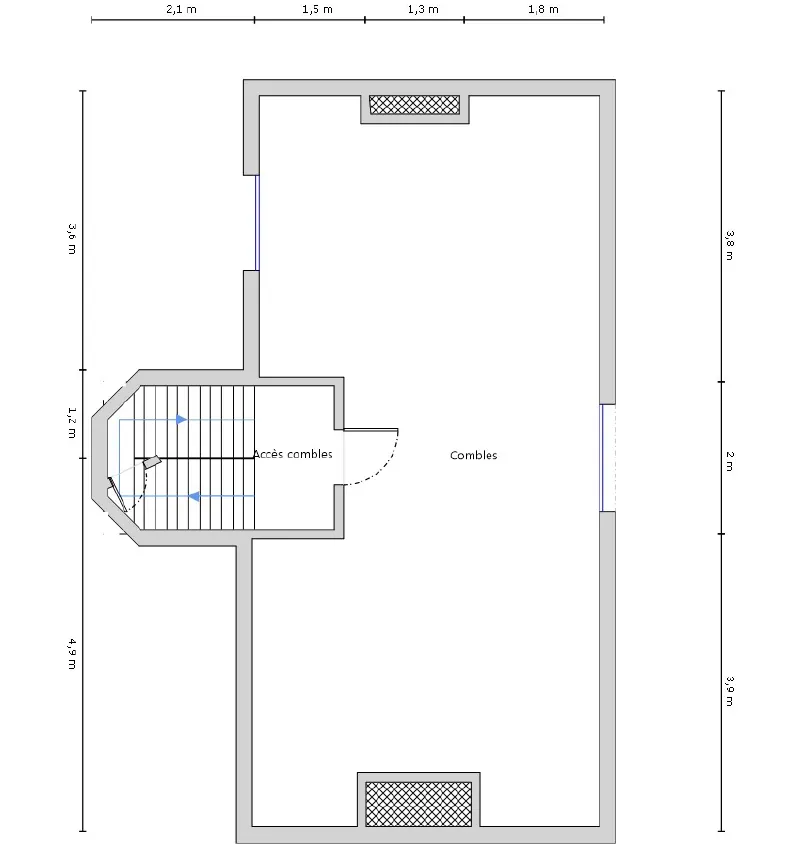 Maison à fort potentiel avec dépendance à Port le Grand, proche Abbeville 