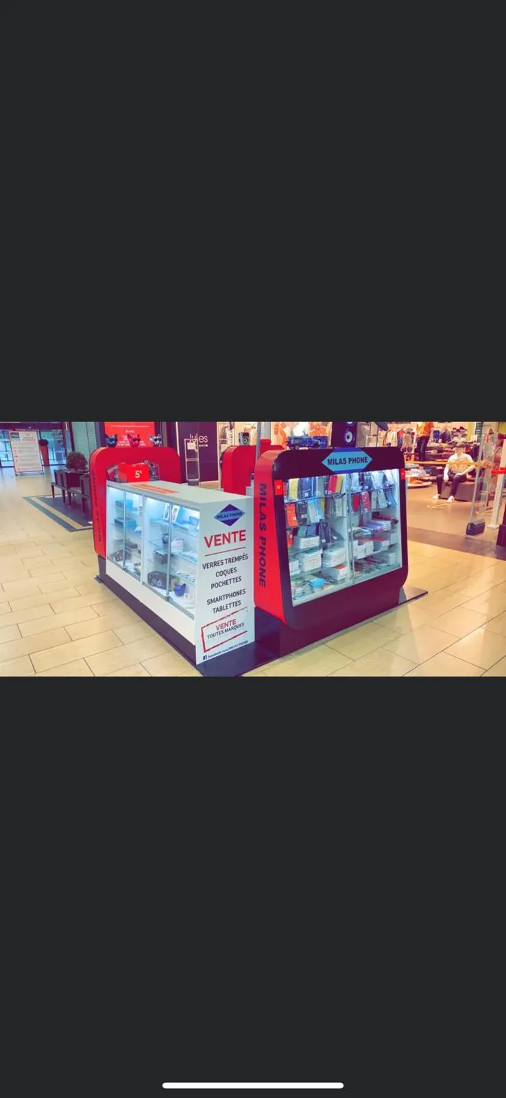 Fond de commerce de téléphonie mobile au Puy-en-Velay, emplacement stratégique