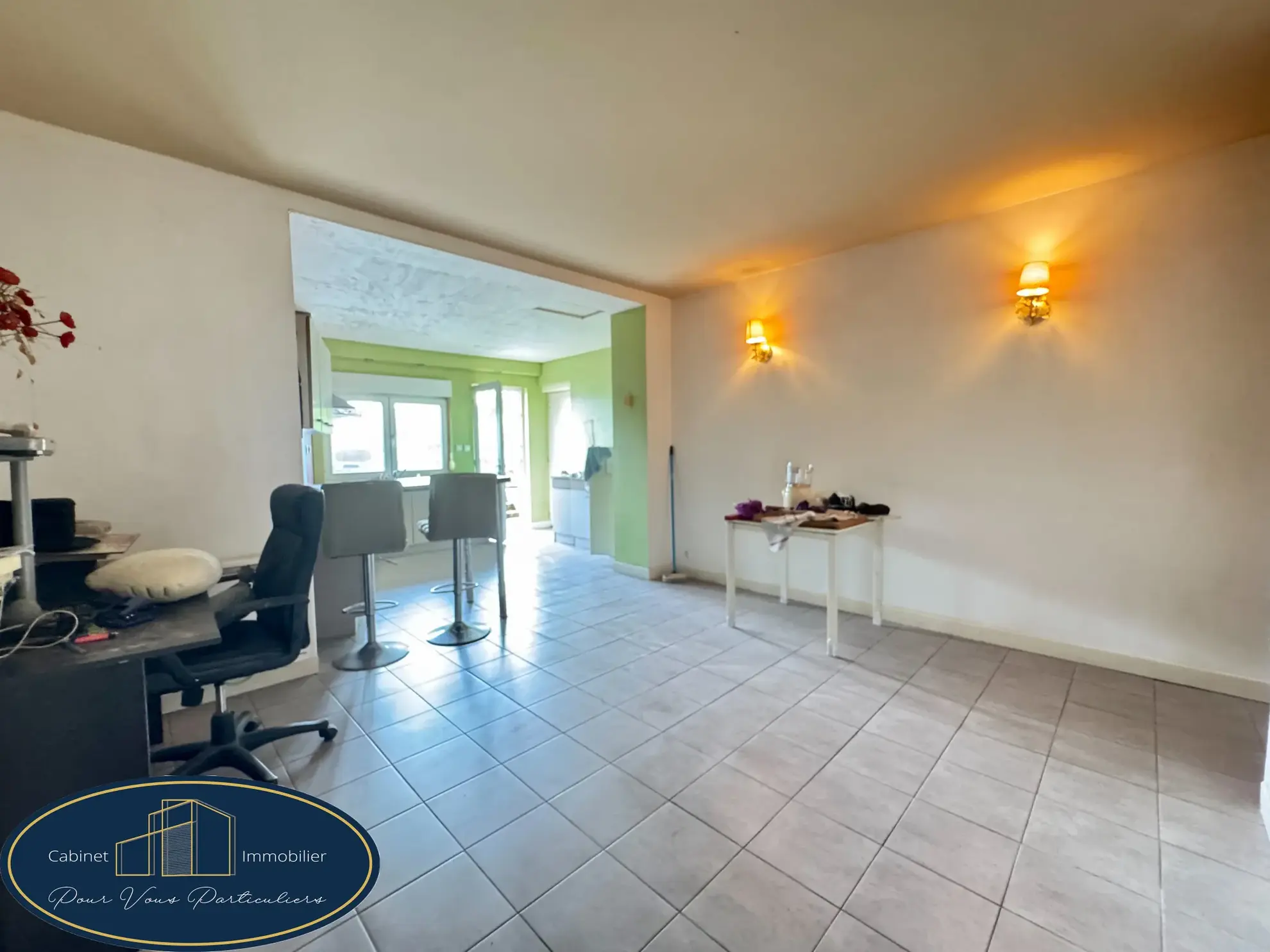 Maison mitoyenne à vendre à Aniche - 86 m² avec jardin et dépendance 