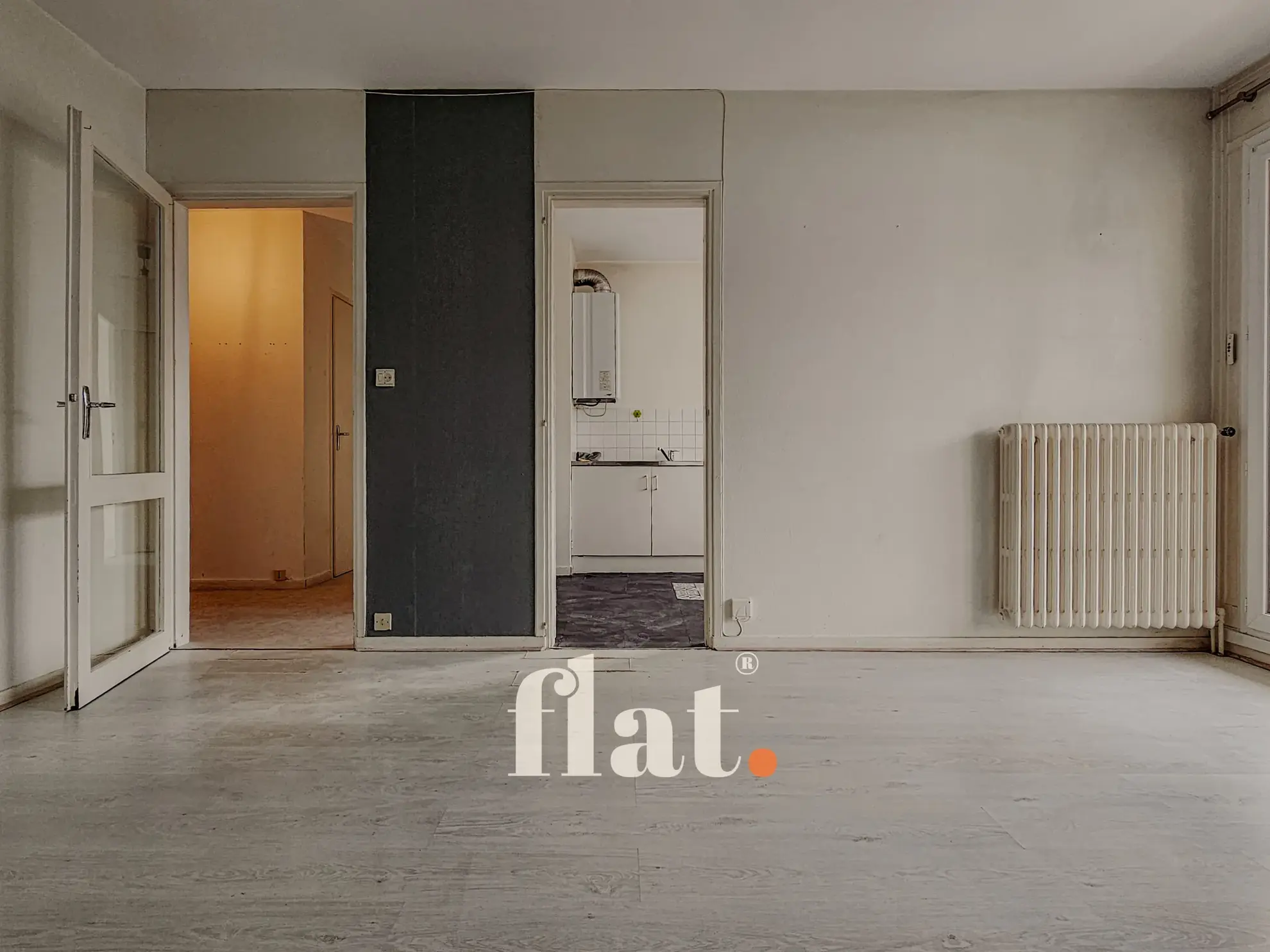 Grand Appartement T2 à Saint-Herblain avec travaux à prévoir et balcon 