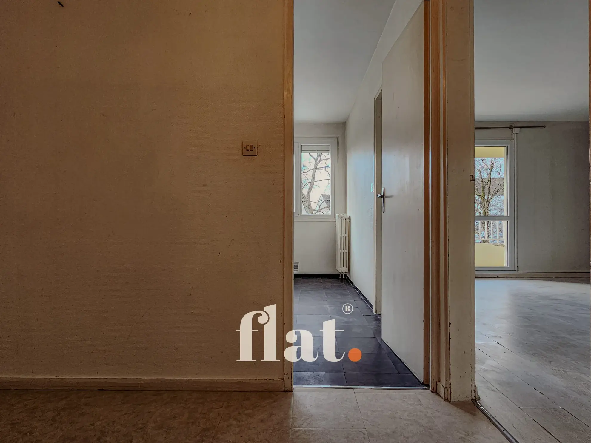 Grand Appartement T2 à Saint-Herblain avec travaux à prévoir et balcon 