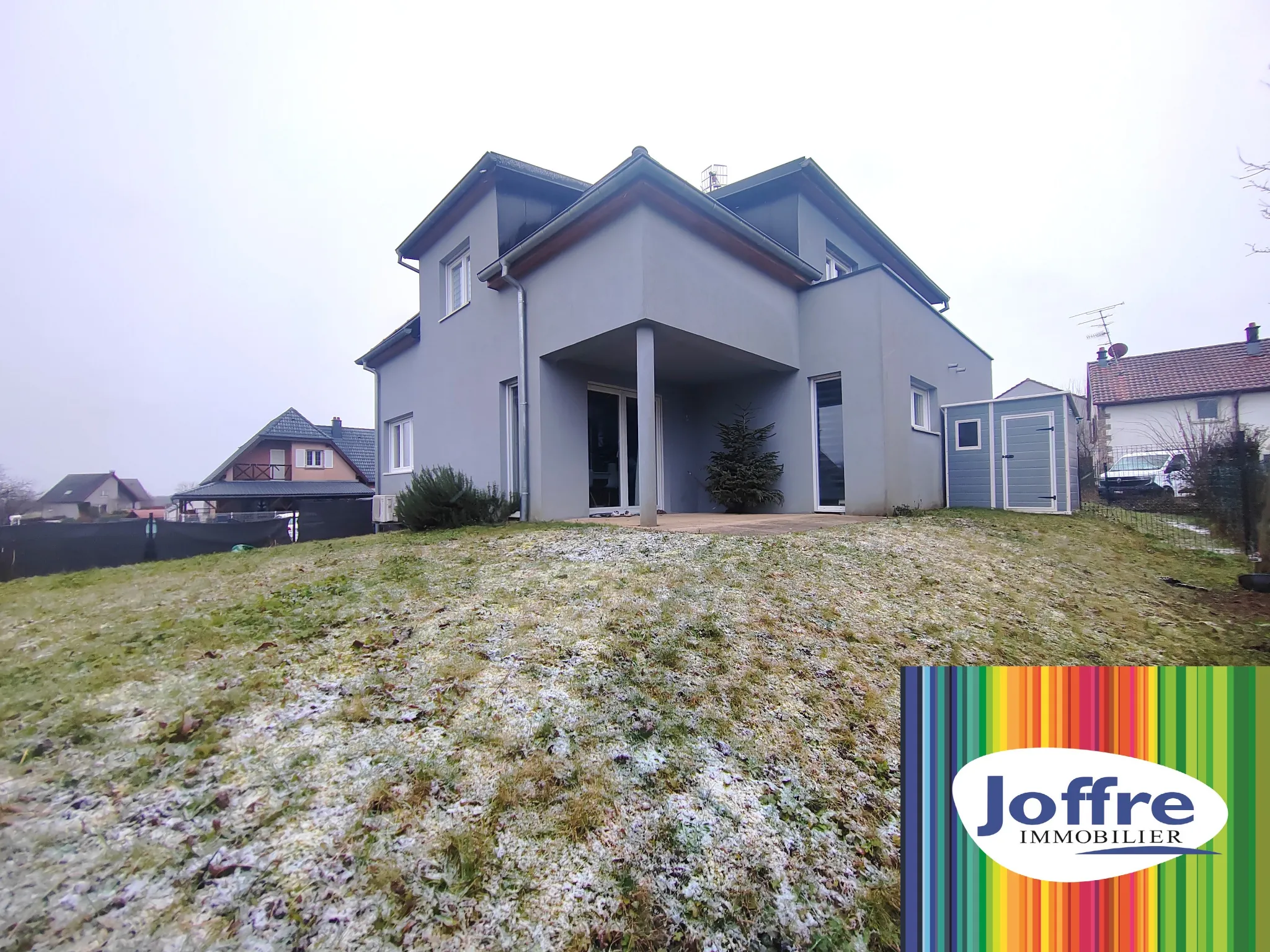 Maison neuve de 115m² à Burnhaupt-le-Bas avec jardin et garage