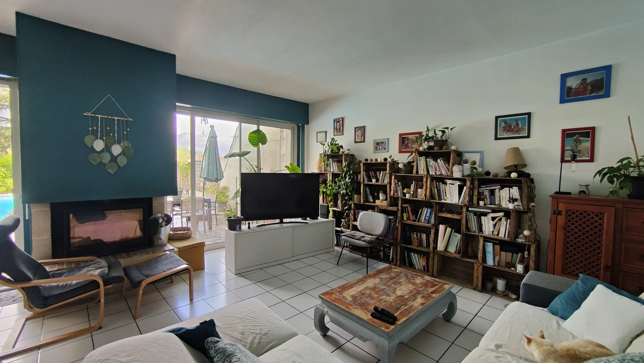 Maison de village en pierre avec 4 chambres, piscine et garage à Preignac 