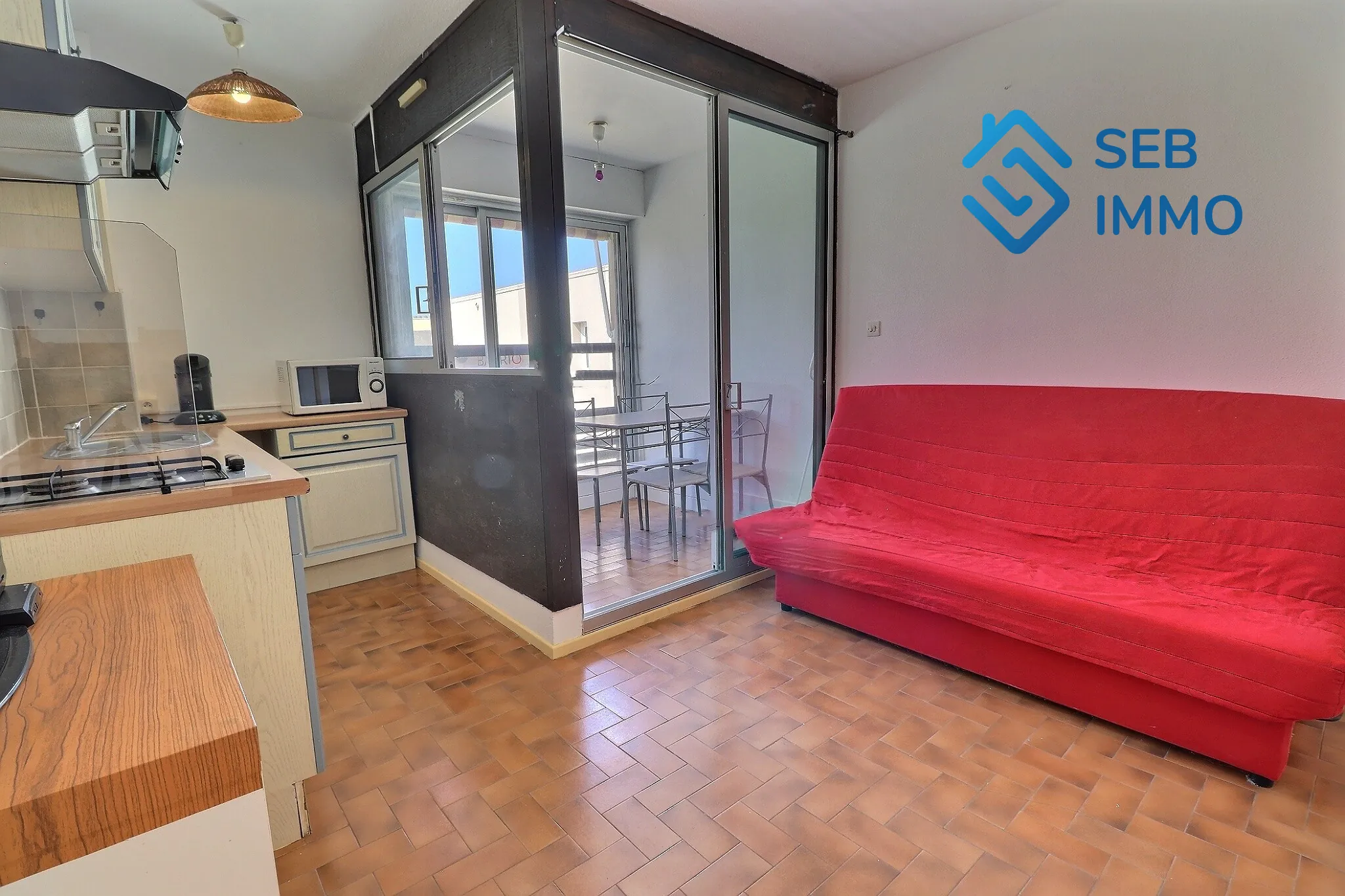 Studio de 22,3 m² à Saint Cyprien avec parking et cave proche de la plage 