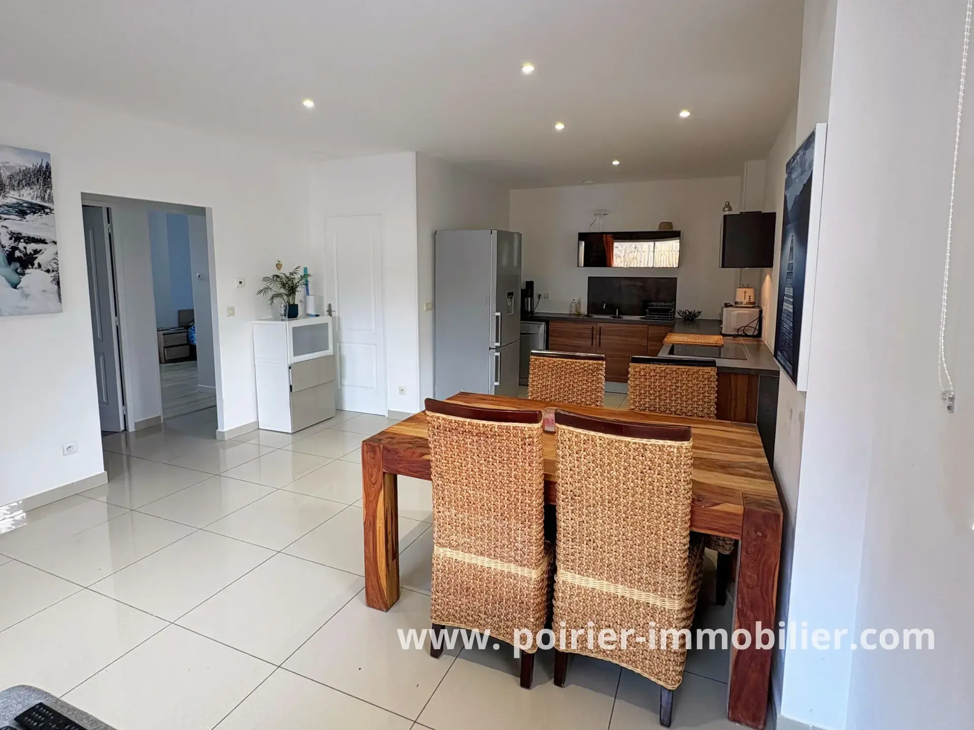 Appartement T3 en rez de jardin à Douvaine avec terrasse et parking 