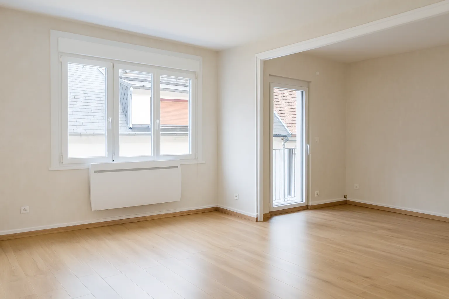 Appartement duplex rénové de 70 m² au dernier étage à Algrange