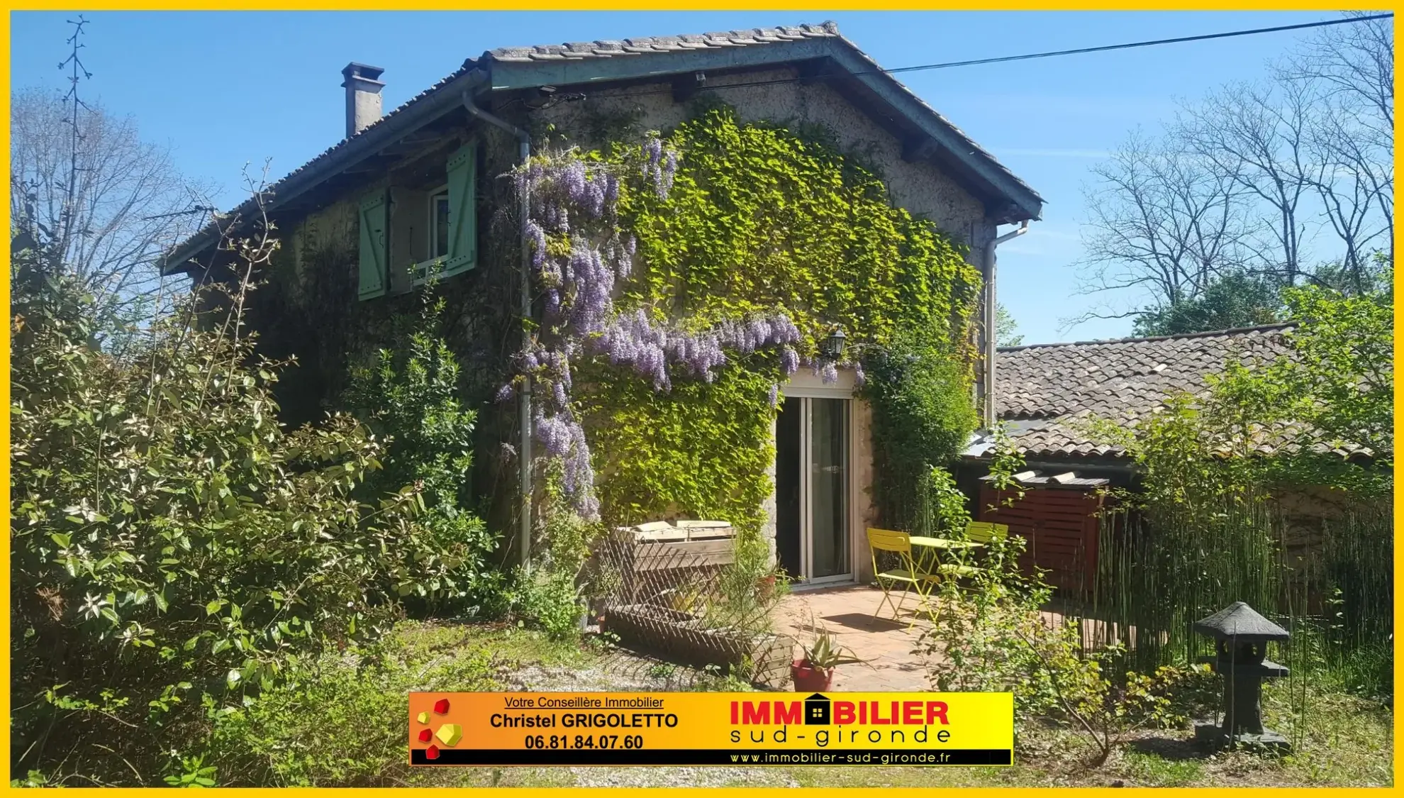 Maison familiale en pierre avec piscine à La Reole - Cadre paisible et sécurisé