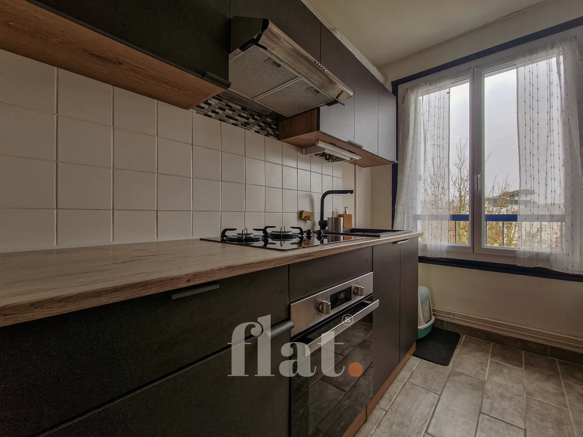 Appartement T2 bis à Nantes Longchamp, 55 m², parking et balcon, rénovation récente