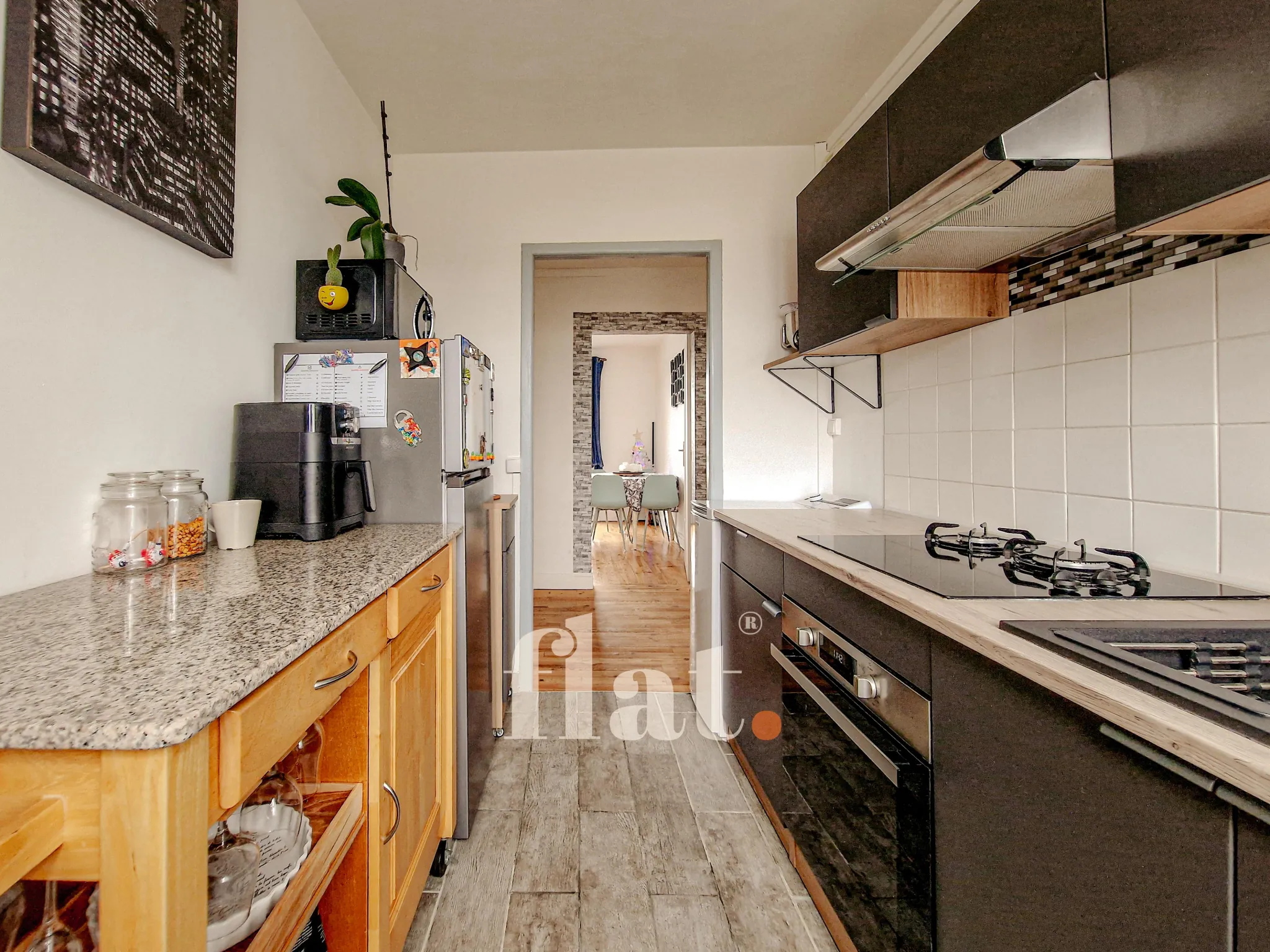 Appartement T3 rénové de 55 m² à Nantes à proximité du parc de la Gaudinière