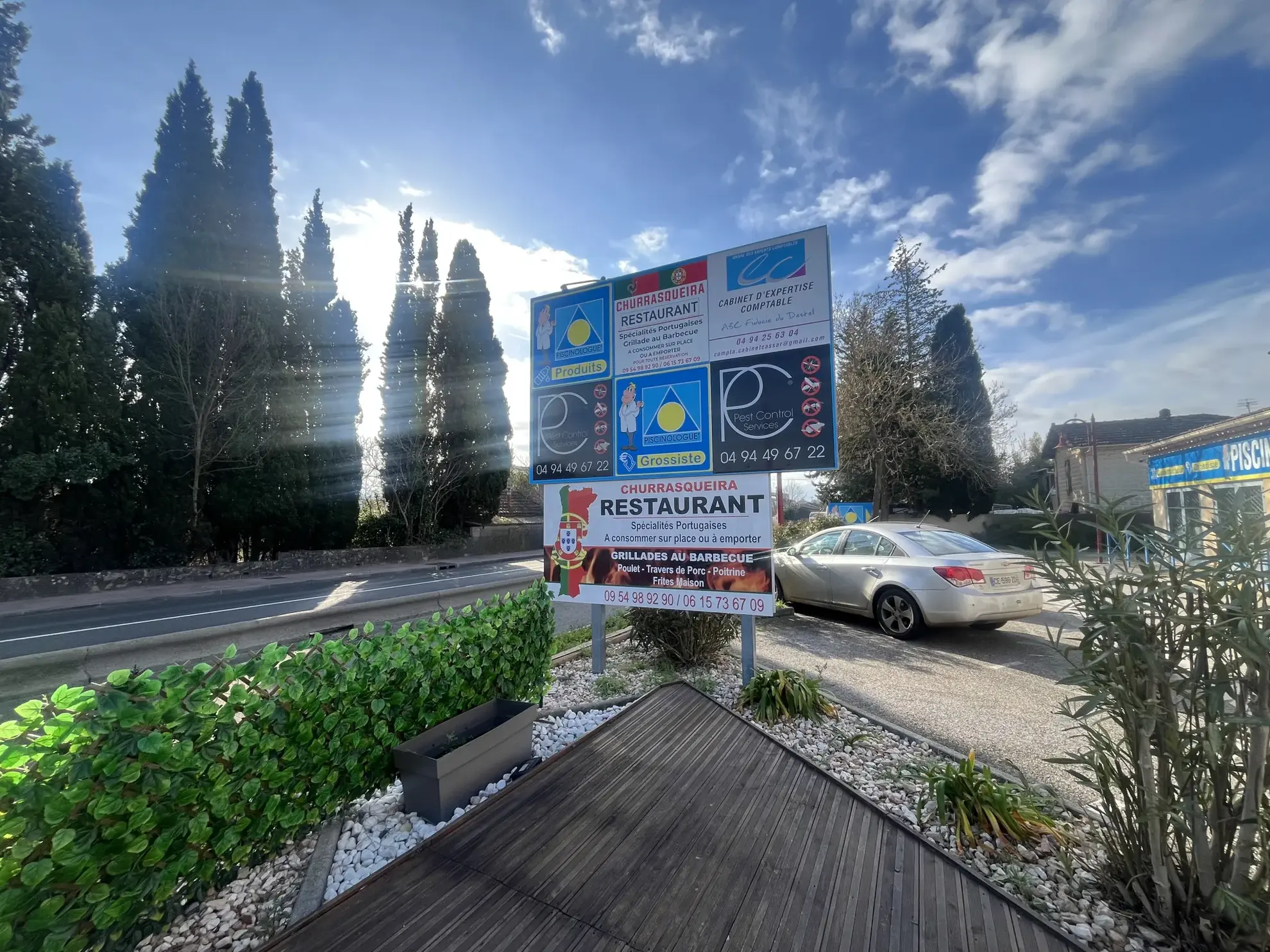 Fonds de commerce restauration portugaise à Vidauban, emplacement stratégique et bien équipé 