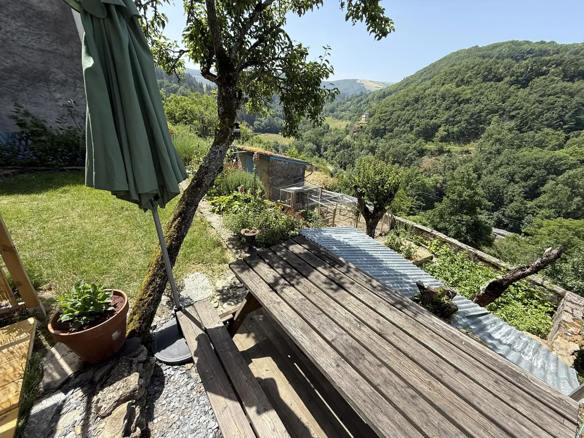 Maison à vendre à Murasson avec terrain et vue dégagée en Sud-Ouest 