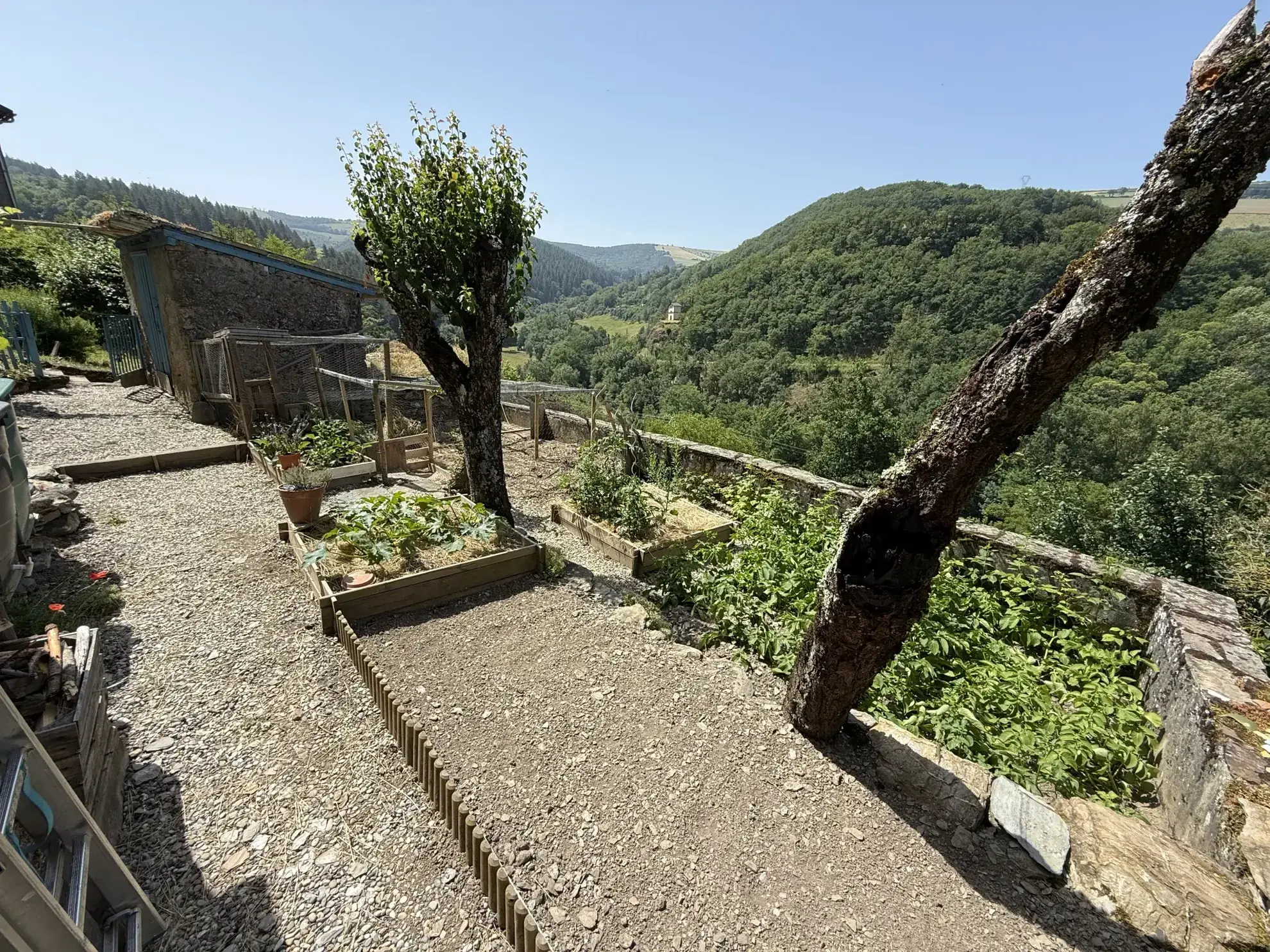 Maison à vendre à Murasson avec terrain et vue dégagée en Sud-Ouest 