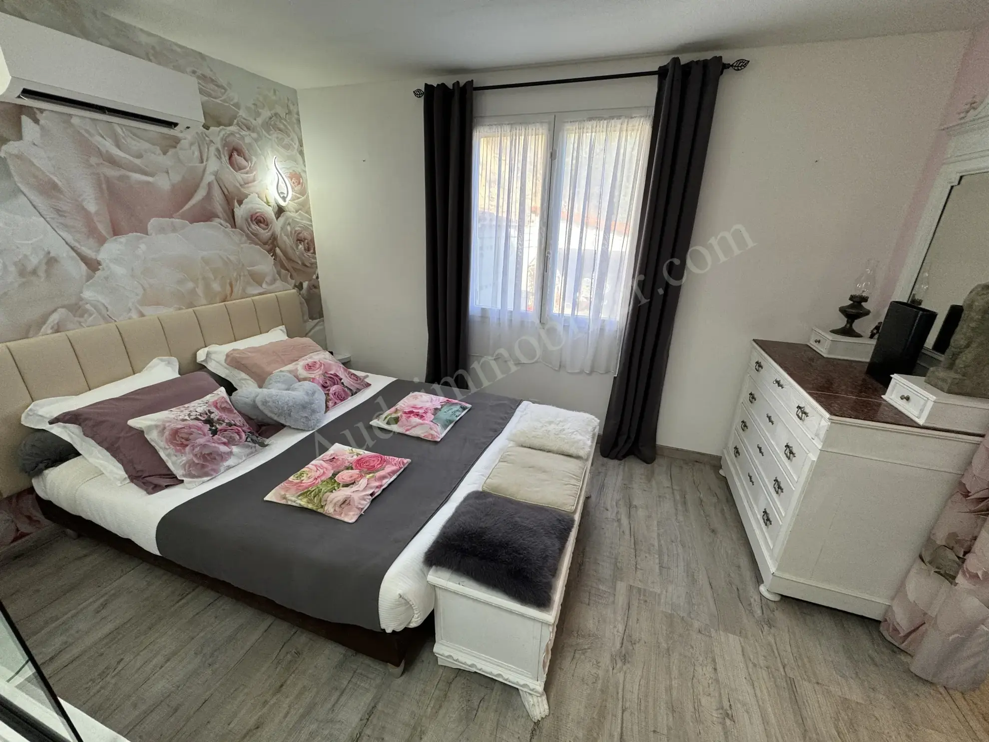 Maison de plain-pied à Limoux avec jardin et vue dégagée 