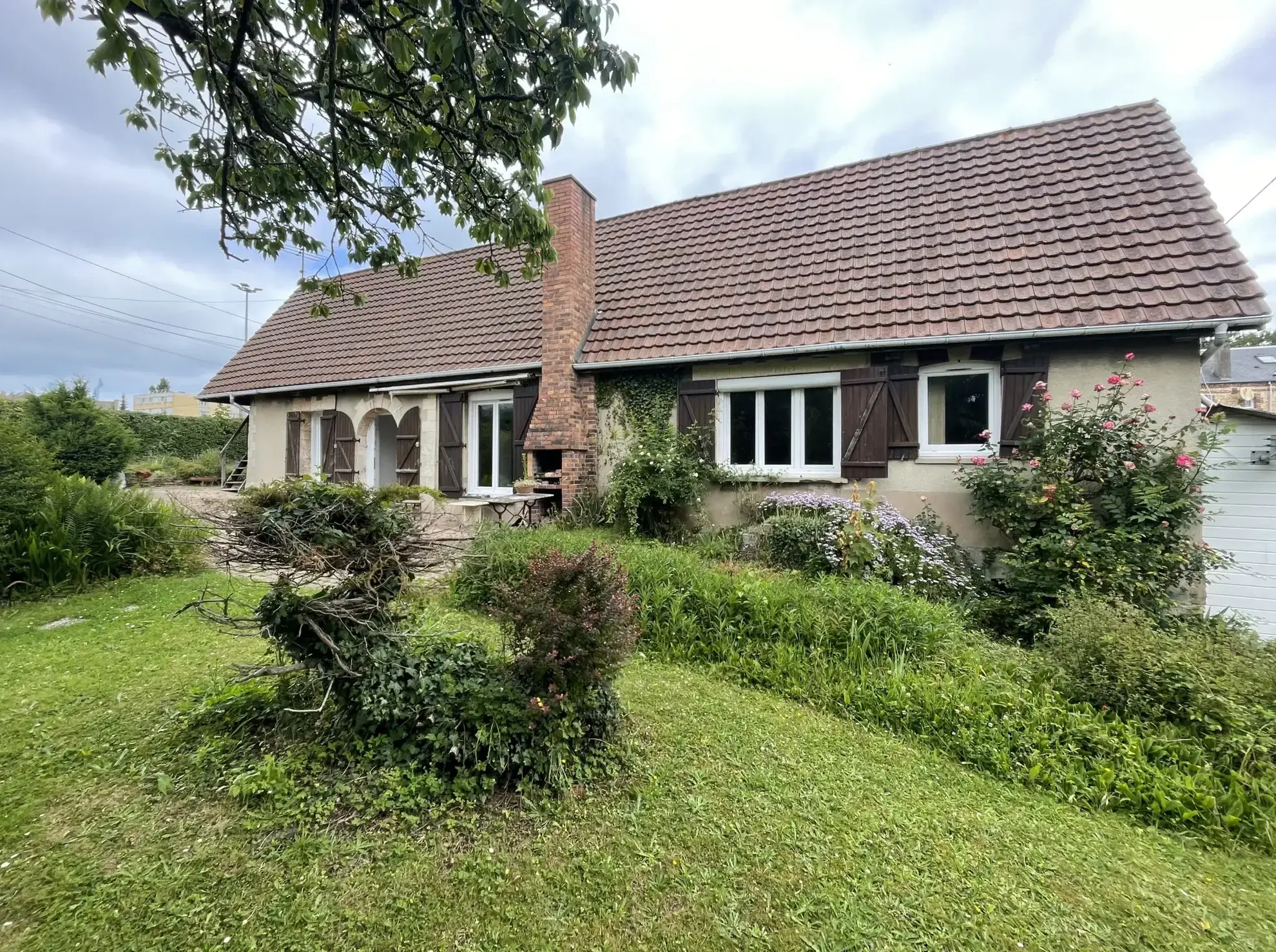 Maison de plain-pied avec jardin plein sud à Fécamp - 3 chambres 