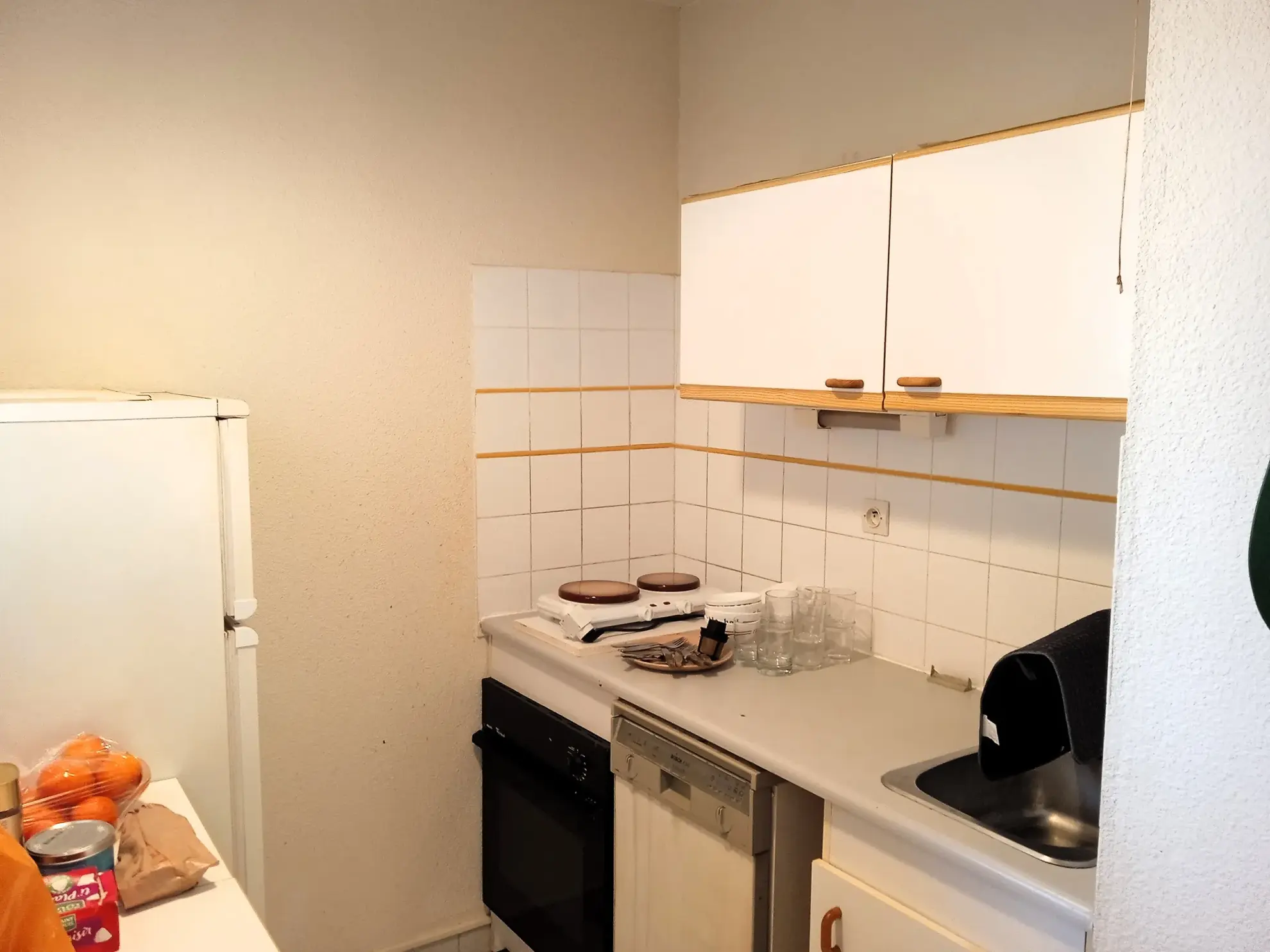 Appartement T3 avec loggia, piscine et parking à Valras Plage 