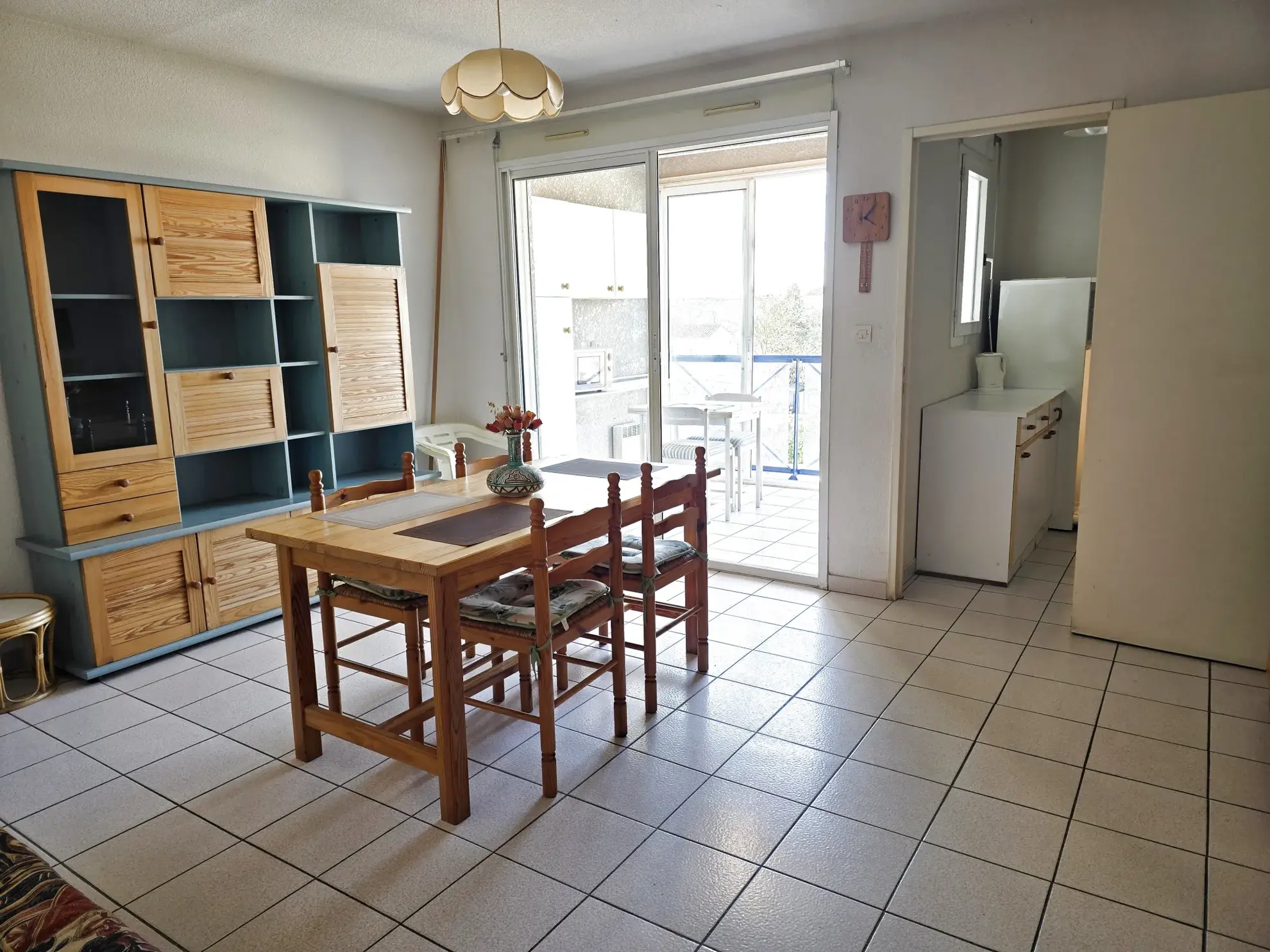 Appartement T3 avec loggia, piscine et parking à Valras Plage 