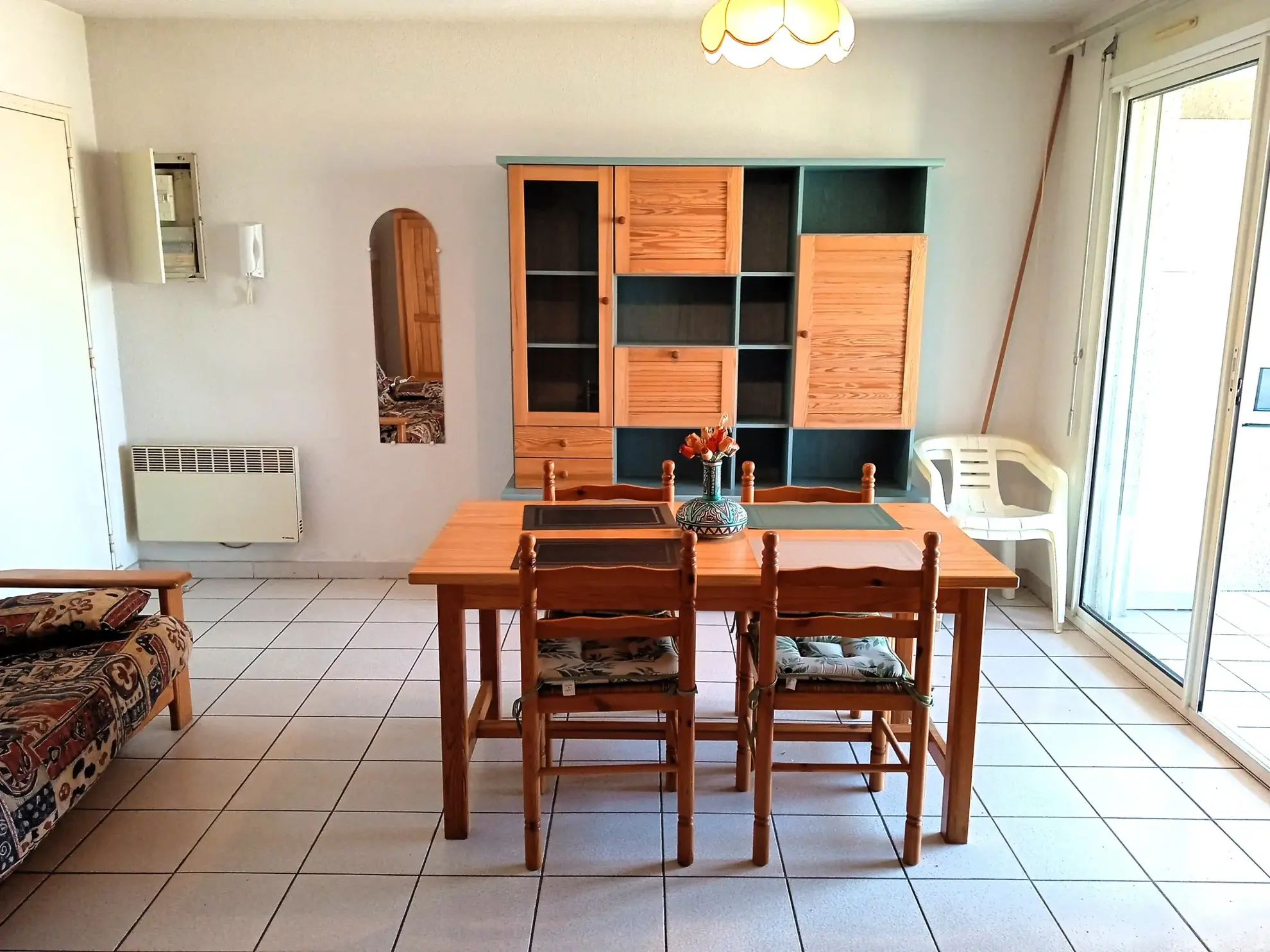 Appartement T3 avec loggia, piscine et parking à Valras Plage 