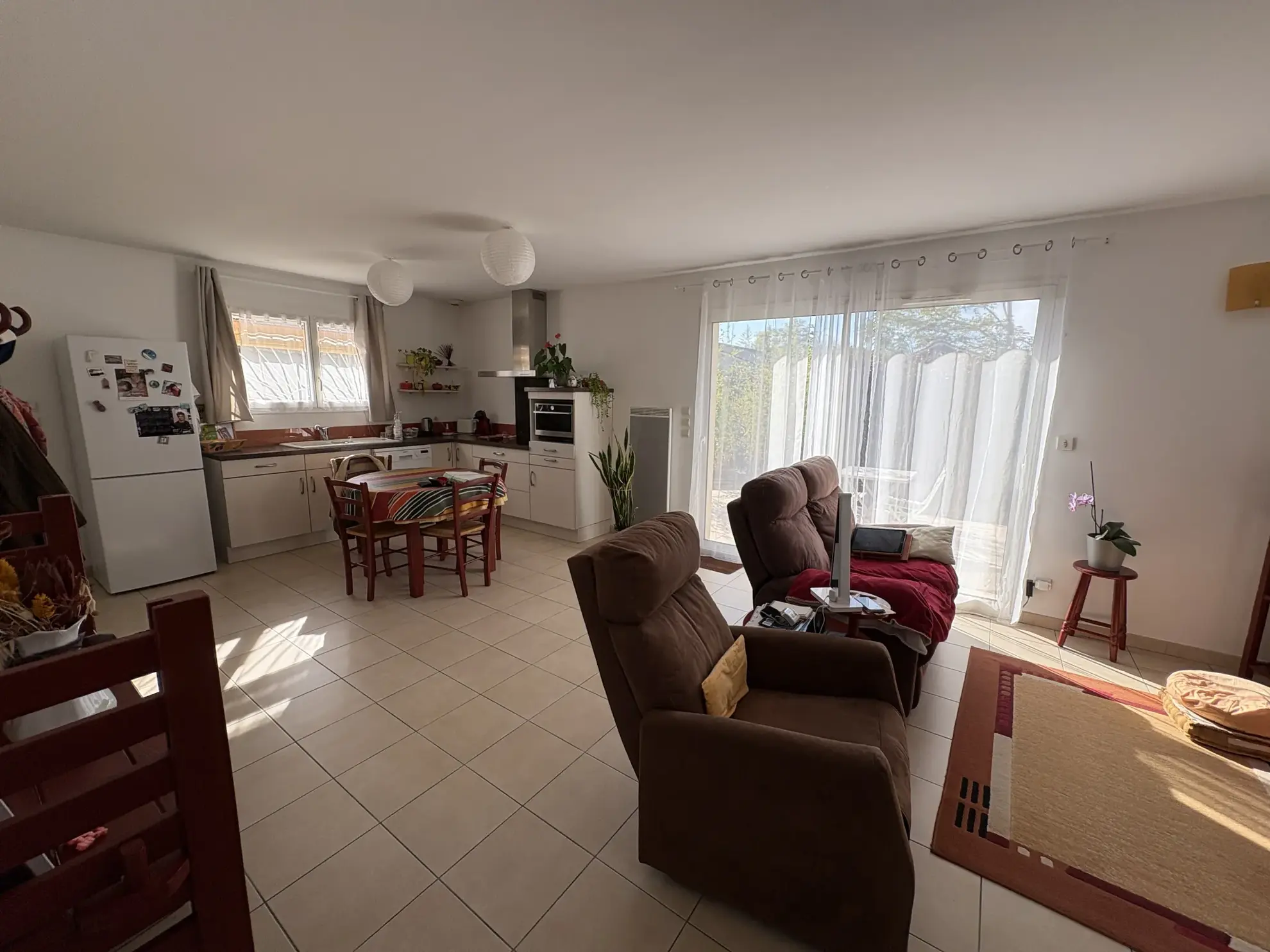 Maison de plain-pied à vendre à Langon avec 3 chambres et jardin 