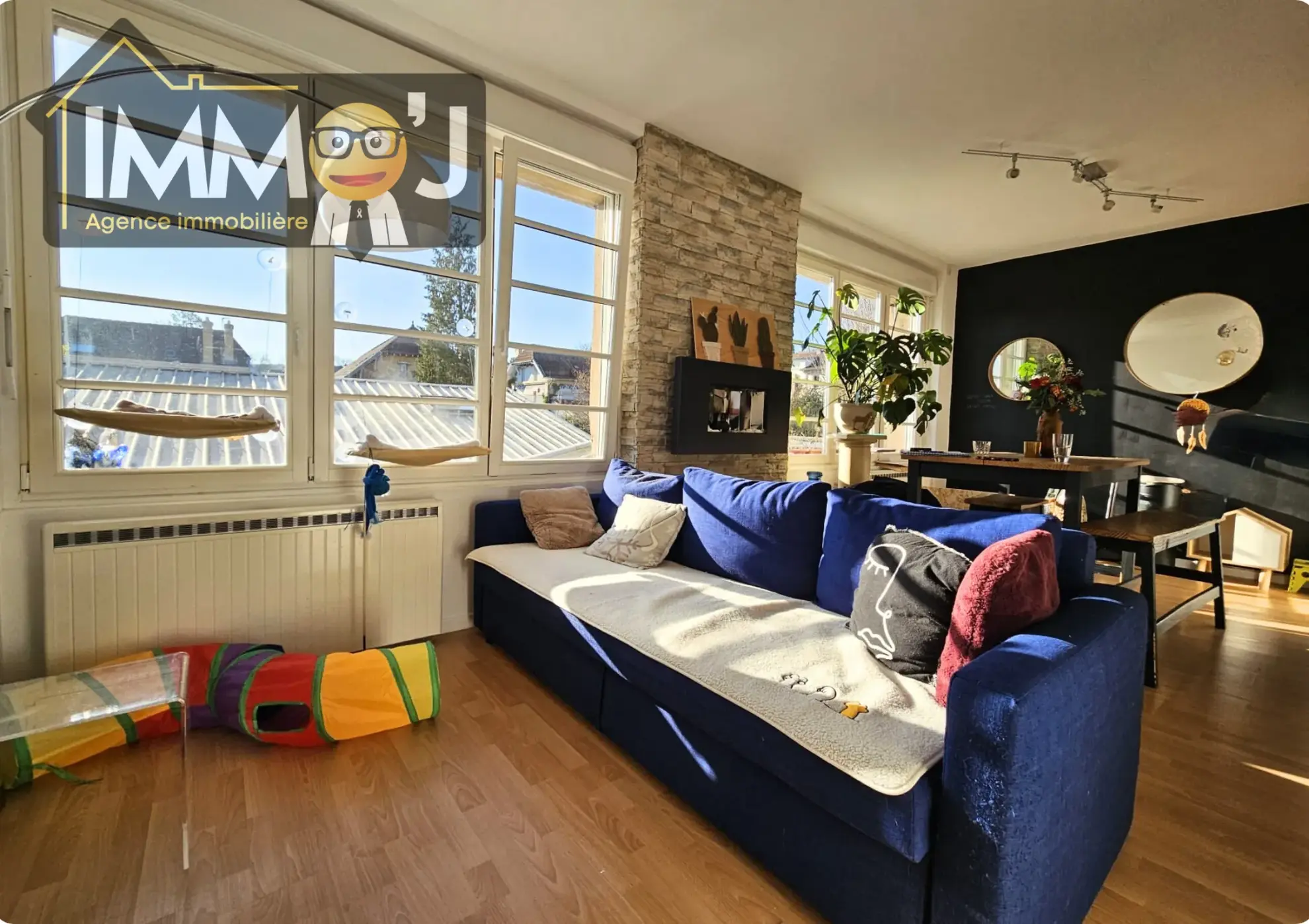 Appartement lumineux de 73,85 m² avec 2 chambres à Laxou proche Nancy