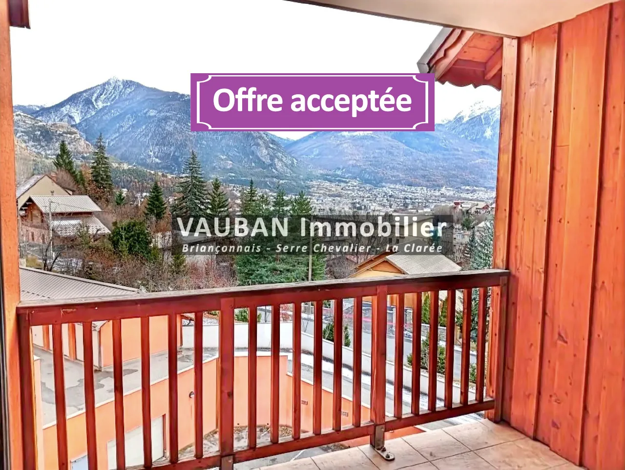 Appartement 3 pièces avec balcon et cave à Briançon – Grand'Boucle 