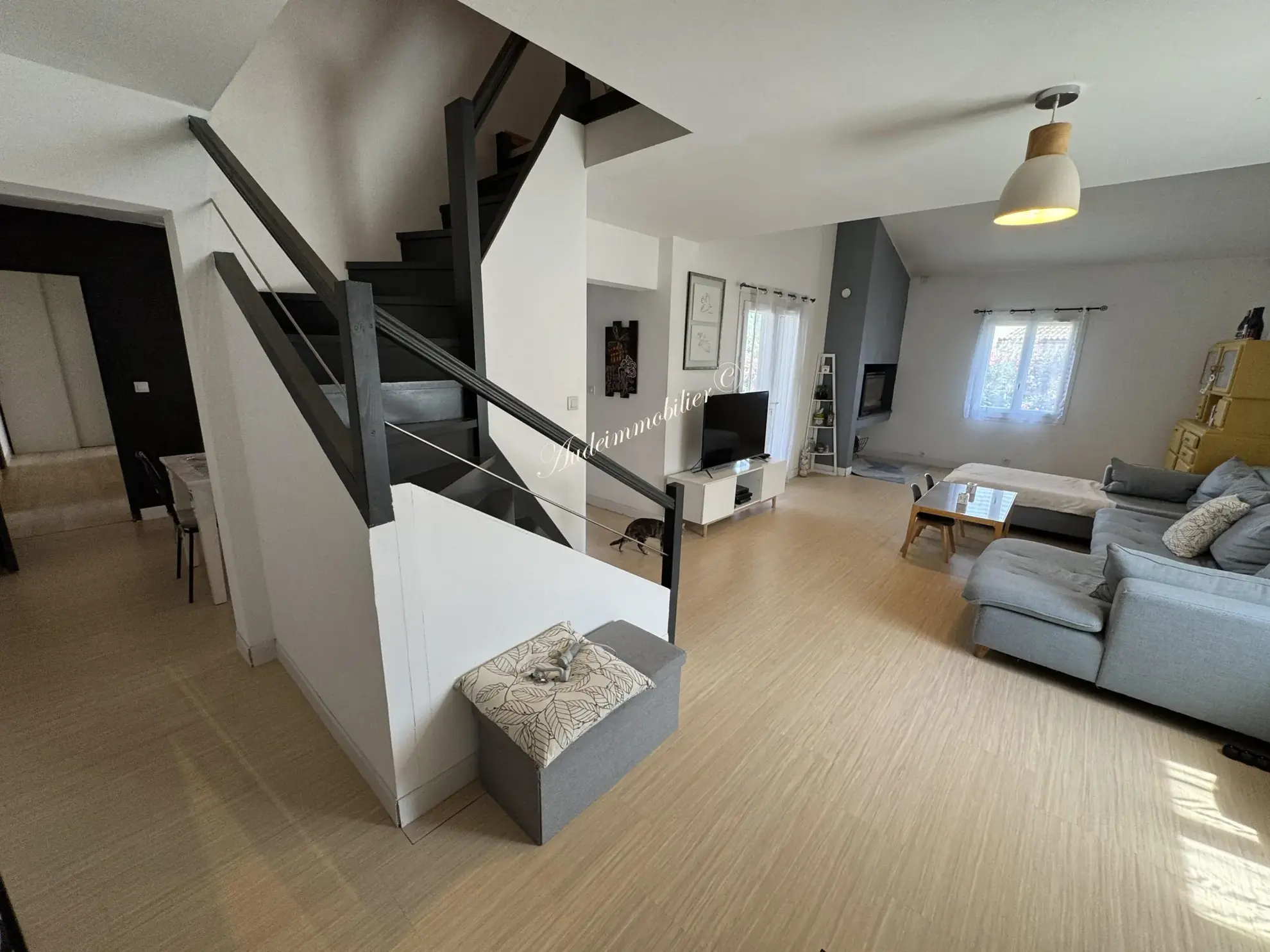 Villa de plain-pied avec jardin et garage à Limoux 