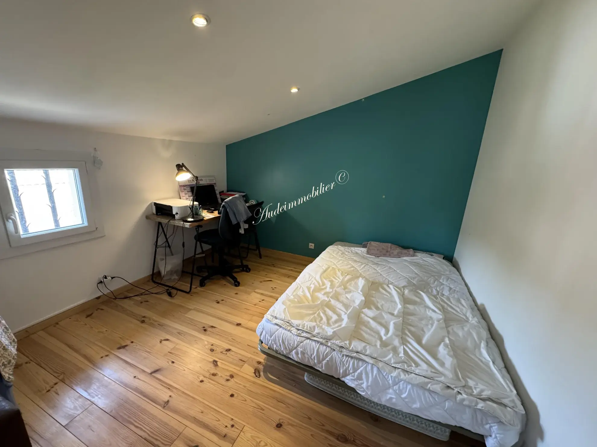 Villa de plain-pied avec jardin et garage à Limoux 