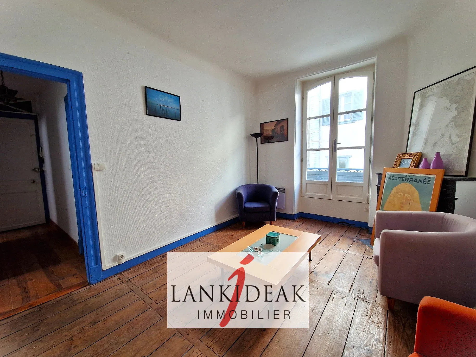 Appartement T2 à Bayonne de 46 m² à rénover près de l'Église Saint-André 