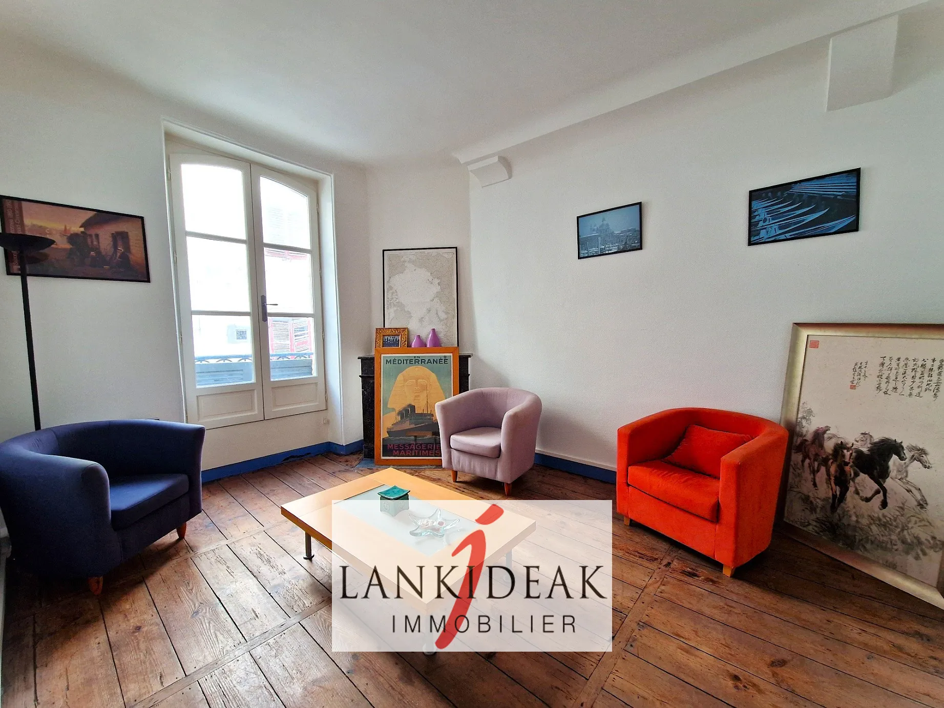 Appartement T2 à Bayonne de 46 m² à rénover près de l'Église Saint-André 