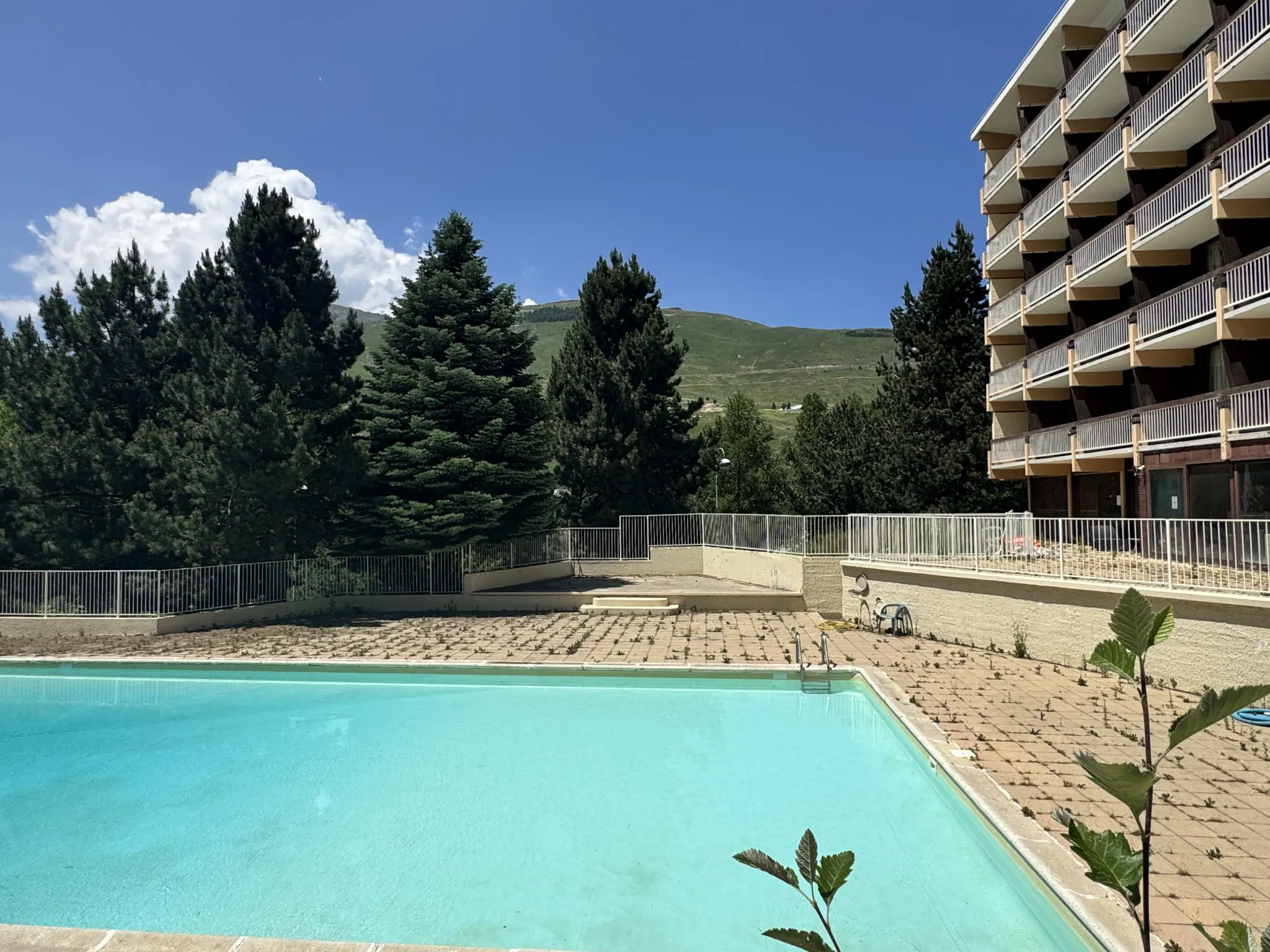 Studio de 26,55 m² aux Deux Alpes, vue panoramique et proximité des pistes 