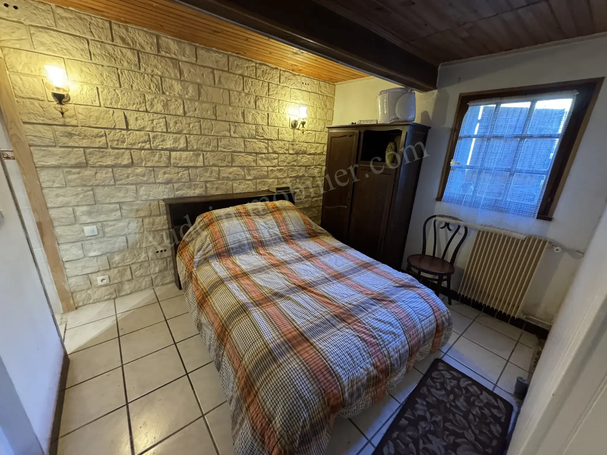 Maison de village en pierre avec extérieur dans les Corbières 