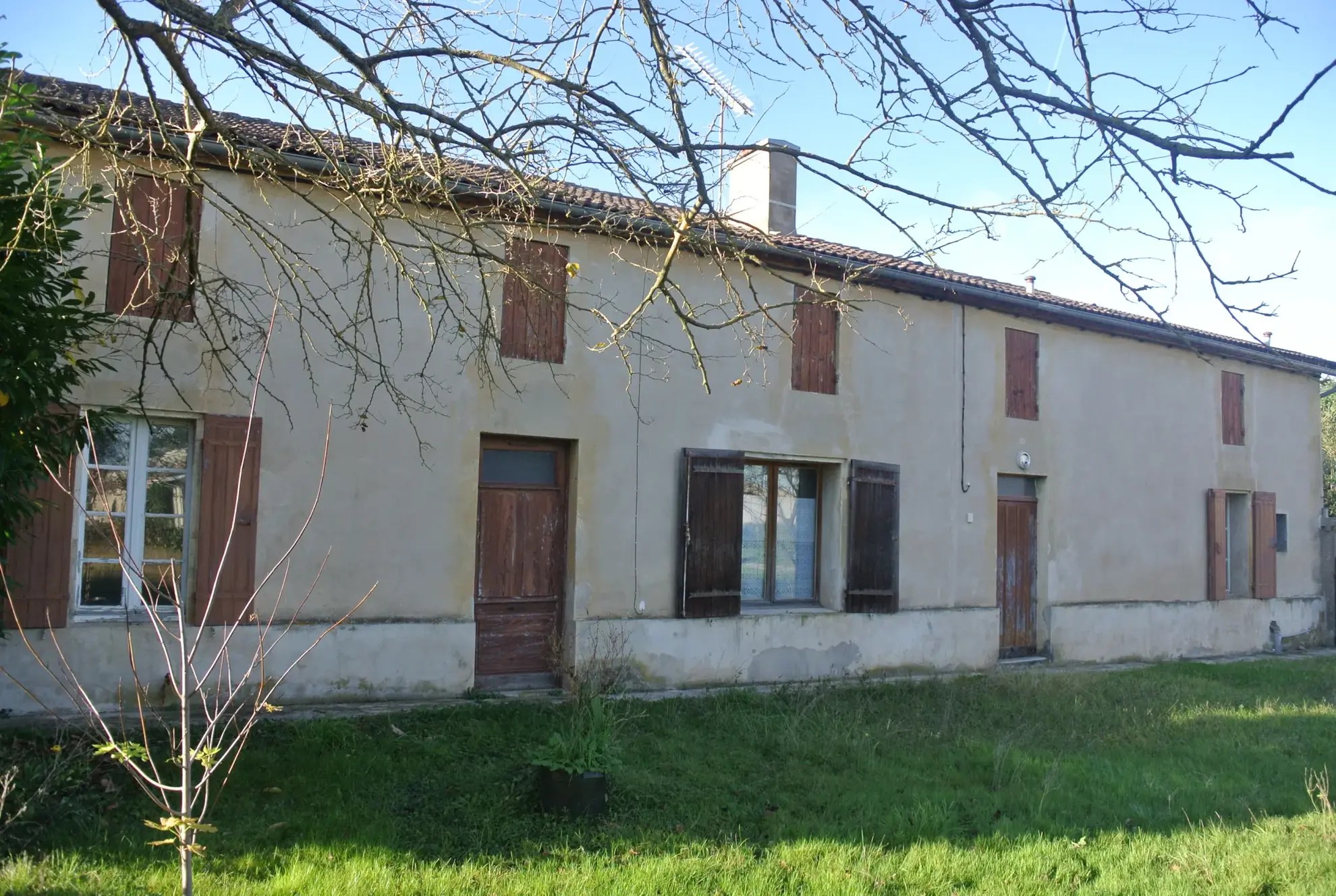 Ancienne ferme avec gros potentiel à proximité de Marmande - Grande propriété avec terrain de 5000 m²