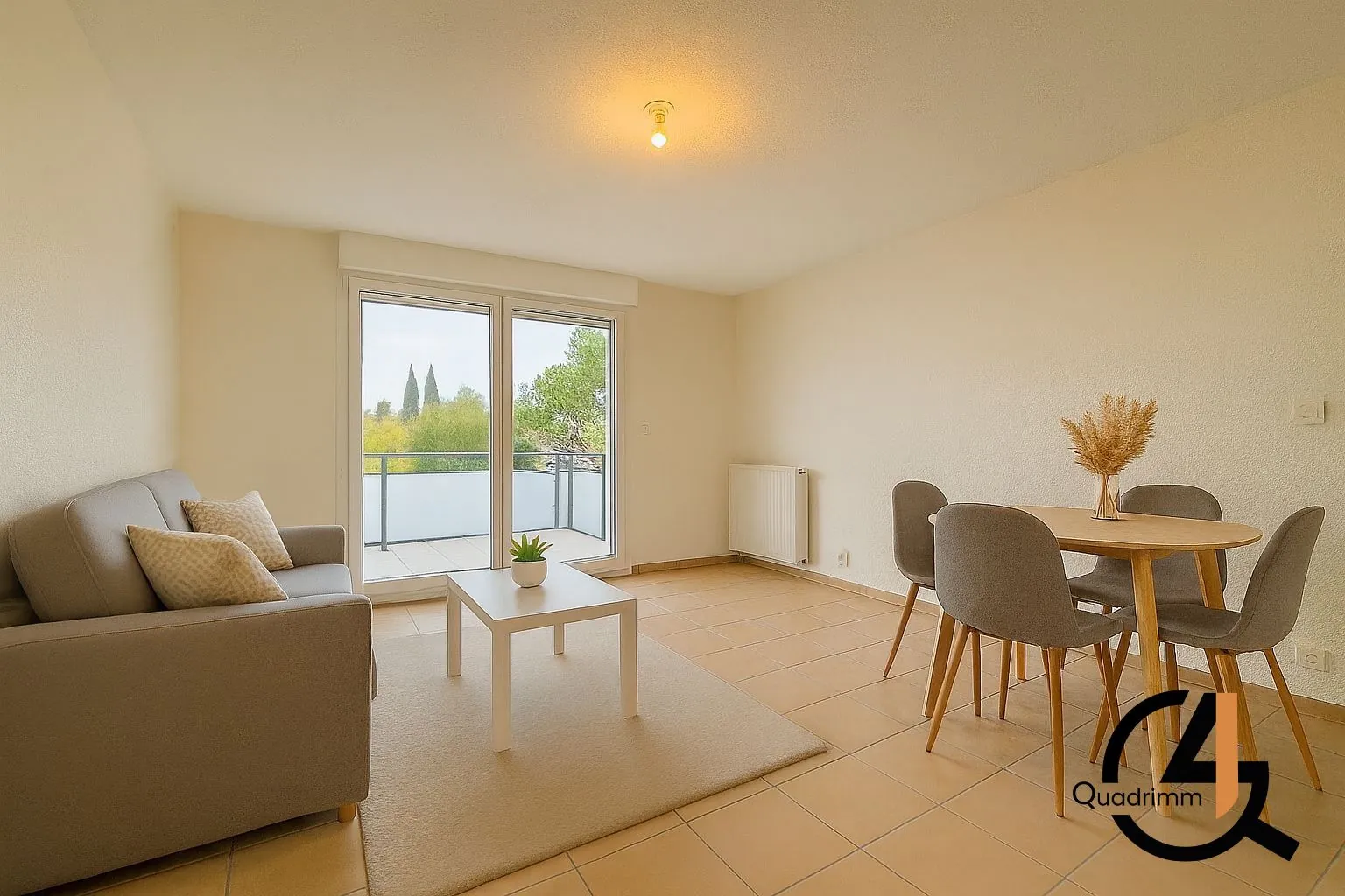 Appartement 2 pièces de 39 m² avec terrasse et parking à Montpellier La Martelle 