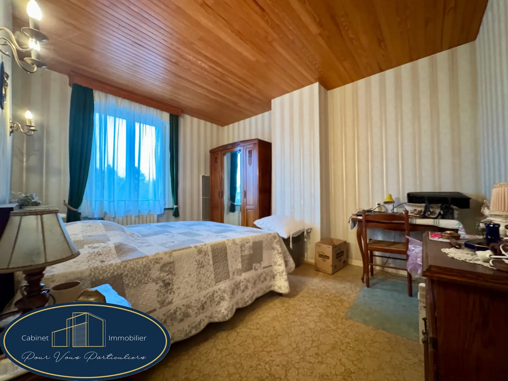 Maison mitoyenne avec jardin à Sin le Noble de 90m² 