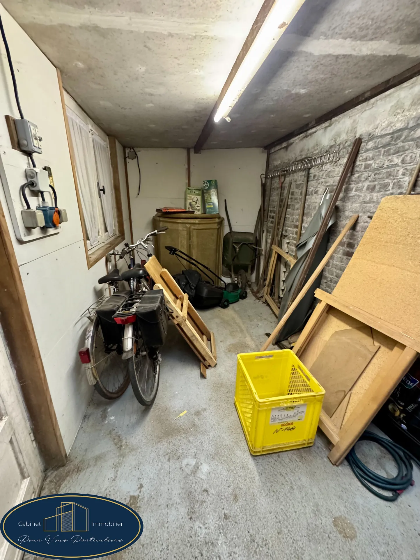 Maison mitoyenne avec jardin à Sin le Noble de 90m² 