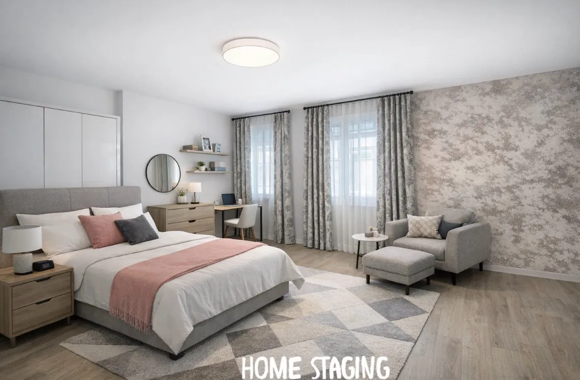 Maison mitoyenne avec jardin à Sin le Noble de 90m² 