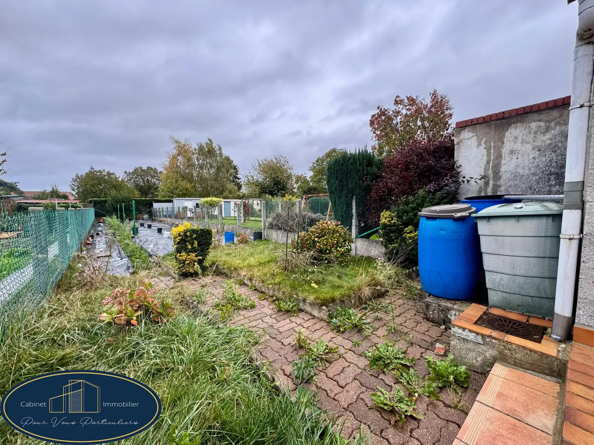Maison mitoyenne avec jardin à Sin le Noble de 90m² 