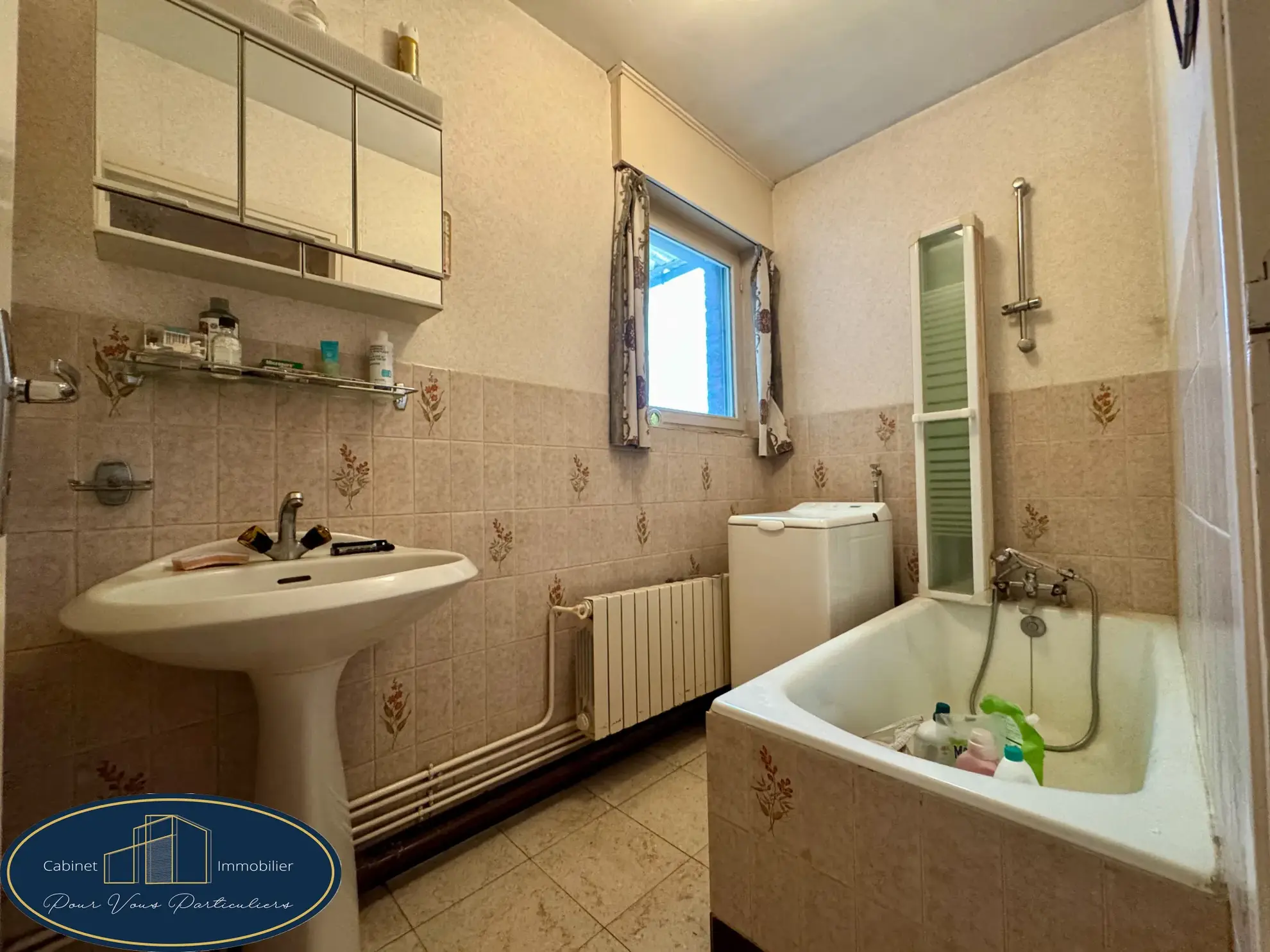 Maison mitoyenne avec jardin à Sin le Noble de 90m² 