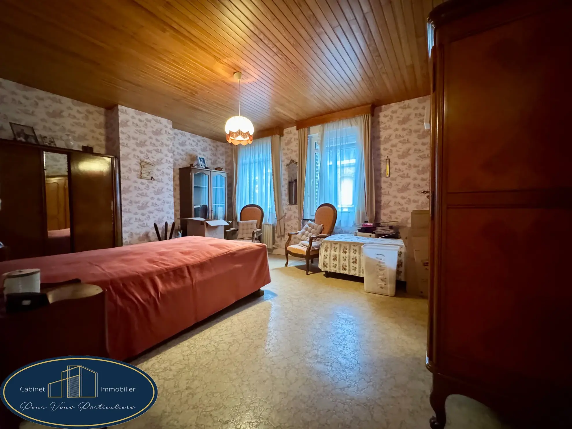 Maison mitoyenne avec jardin à Sin le Noble de 90m² 