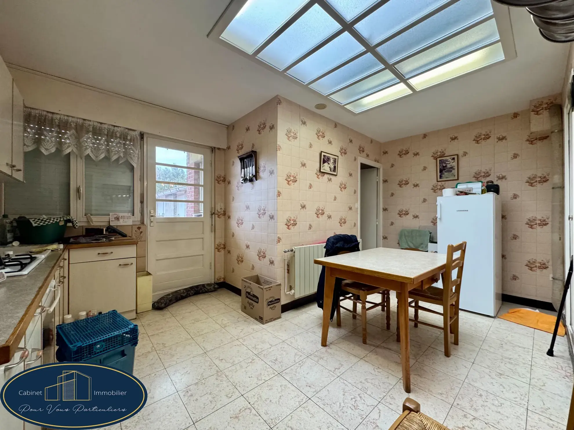 Maison mitoyenne avec jardin à Sin le Noble de 90m² 