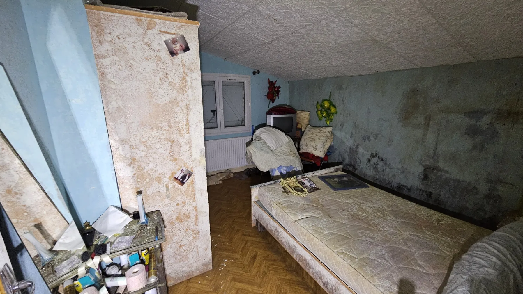 Maison individuelle à rénover de 95 m² avec garage à Ervauville 