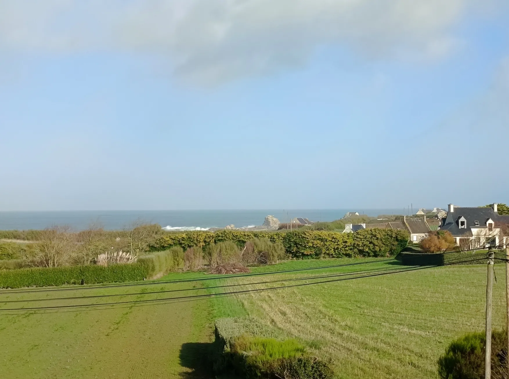 Maison familiale à Plouescat de 150 m² à 5 min de la plage avec vue mer 