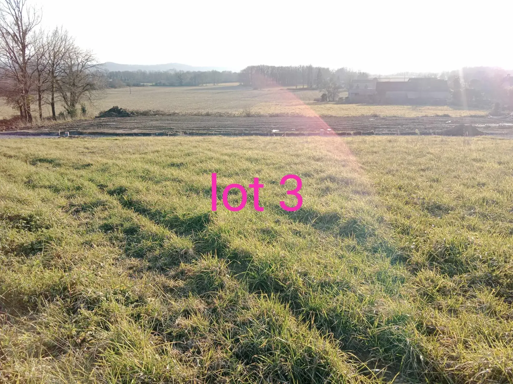 Nouveau lotissement à Labastide Monréjeau avec vue sur les Pyrénées 