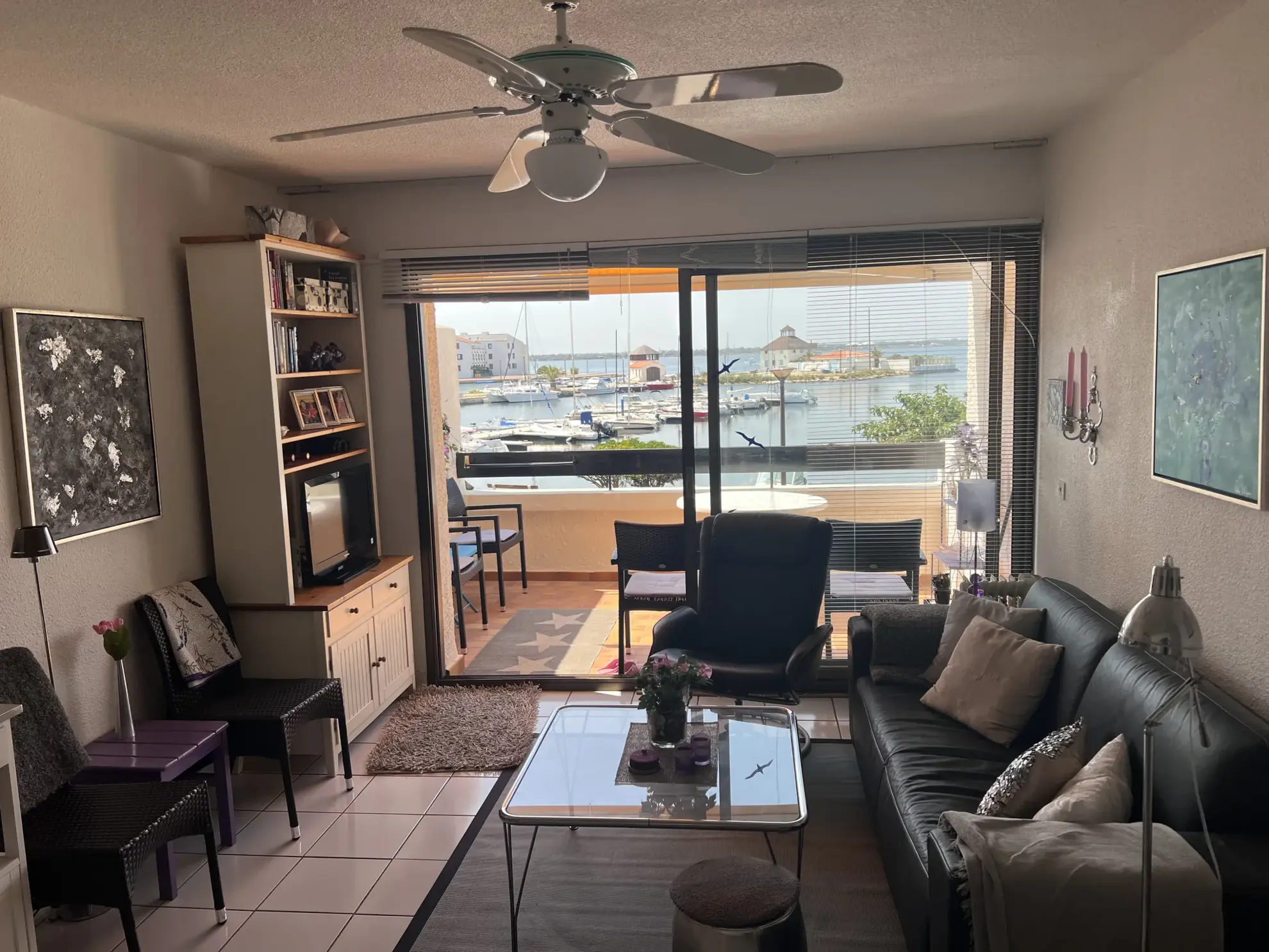 Appartement 2 pièces à Port Barcares avec vue sur port et montagnes en vente 