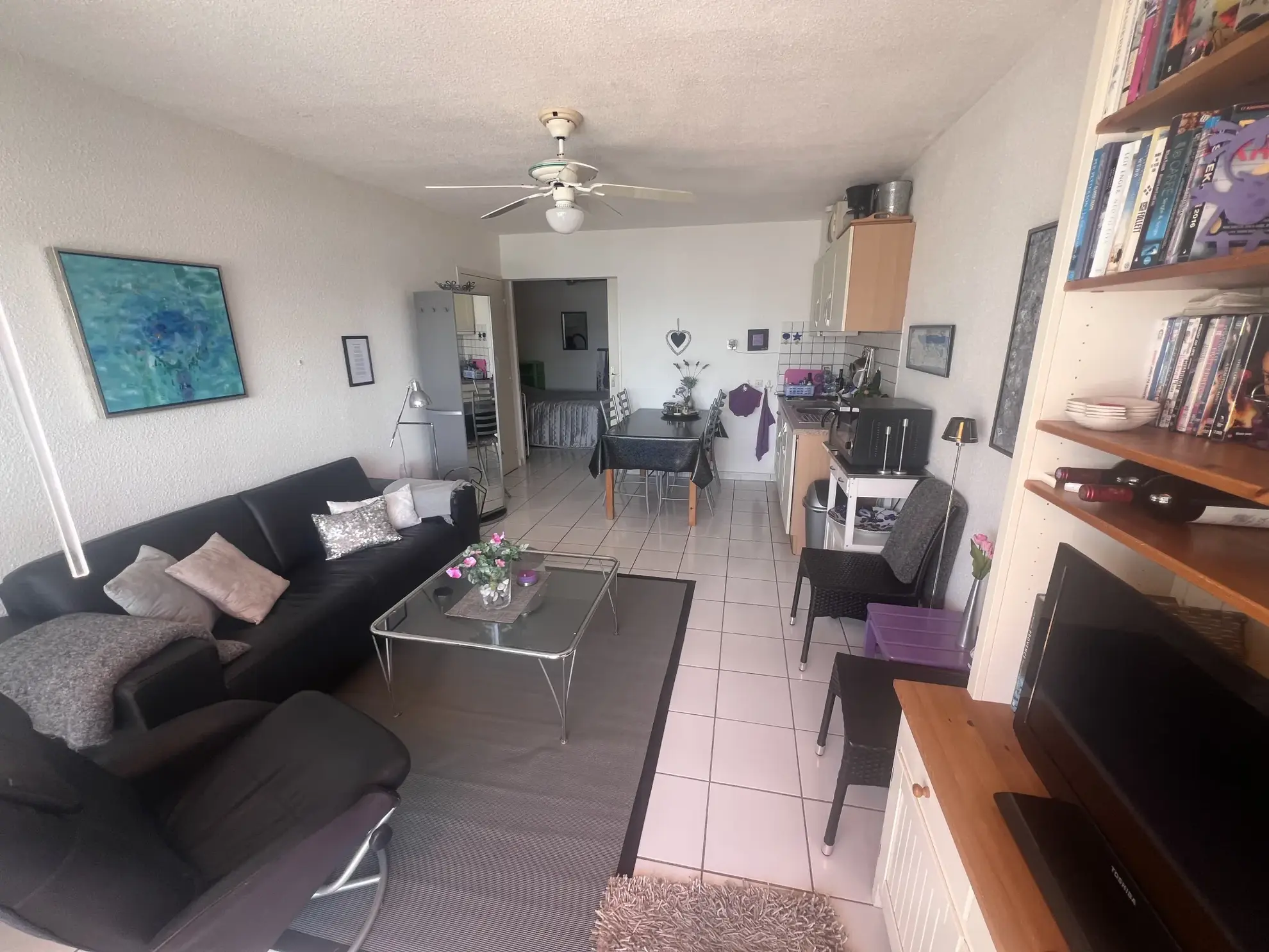 Appartement 2 pièces à Port Barcares avec vue sur port et montagnes en vente 