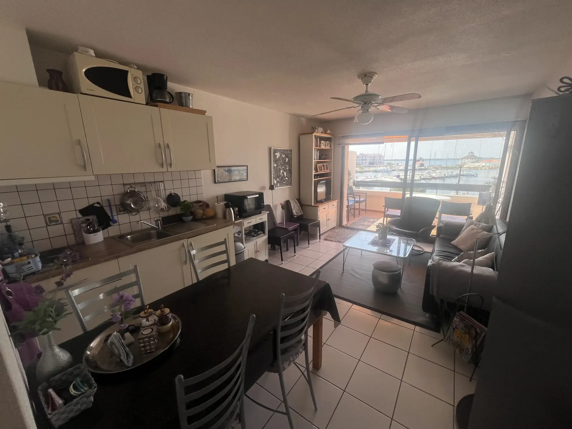 Appartement 2 pièces à Port Barcares avec vue sur port et montagnes en vente 