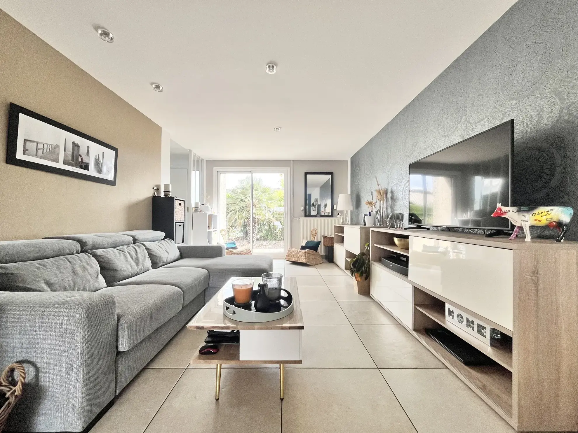 Maison de plain-pied rénovée à Cholet, 3 chambres, garage et terrasse 