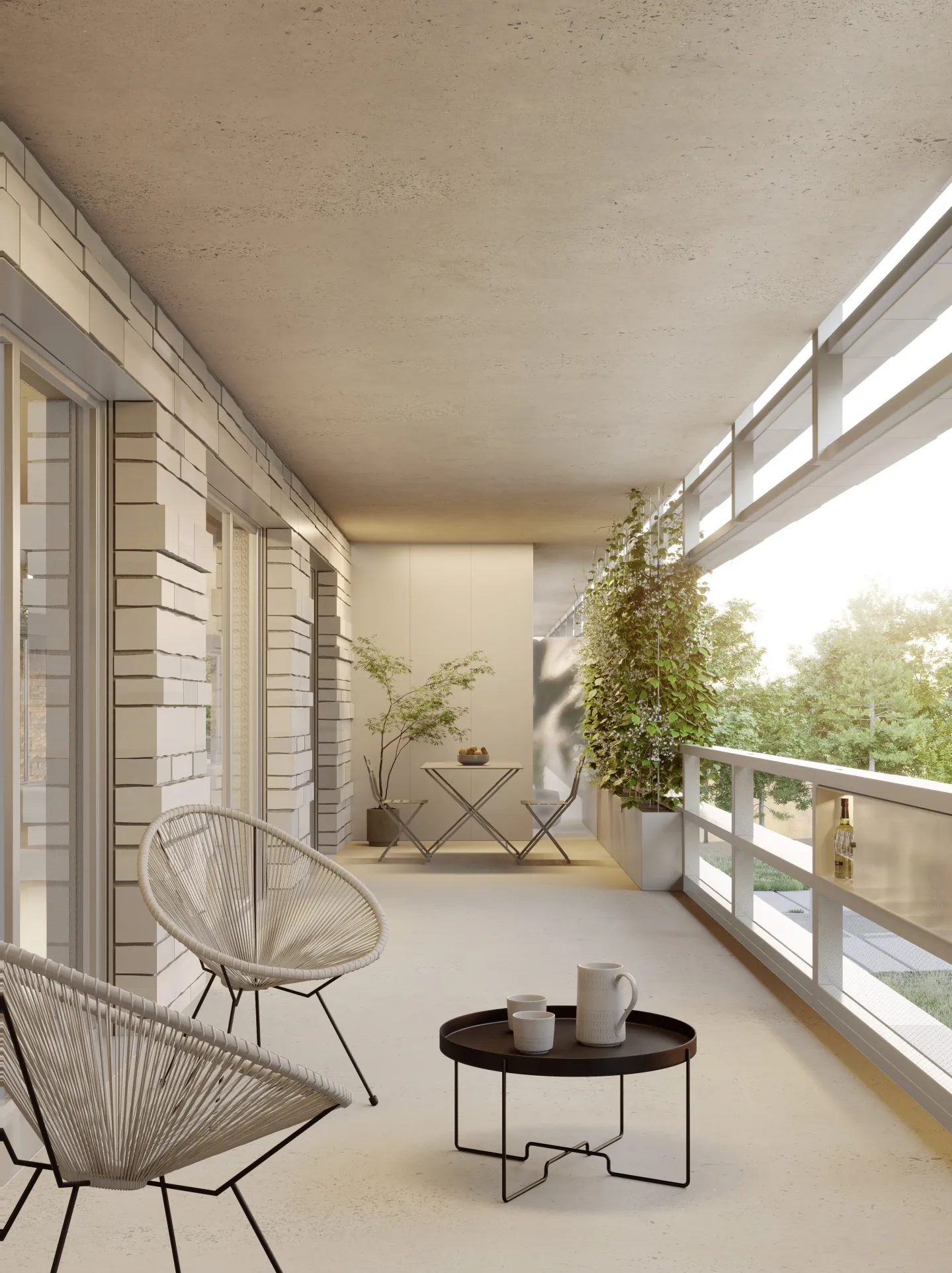Studio neuf à Montpellier avec grande terrasse et parking sécurisé près de toutes commodités